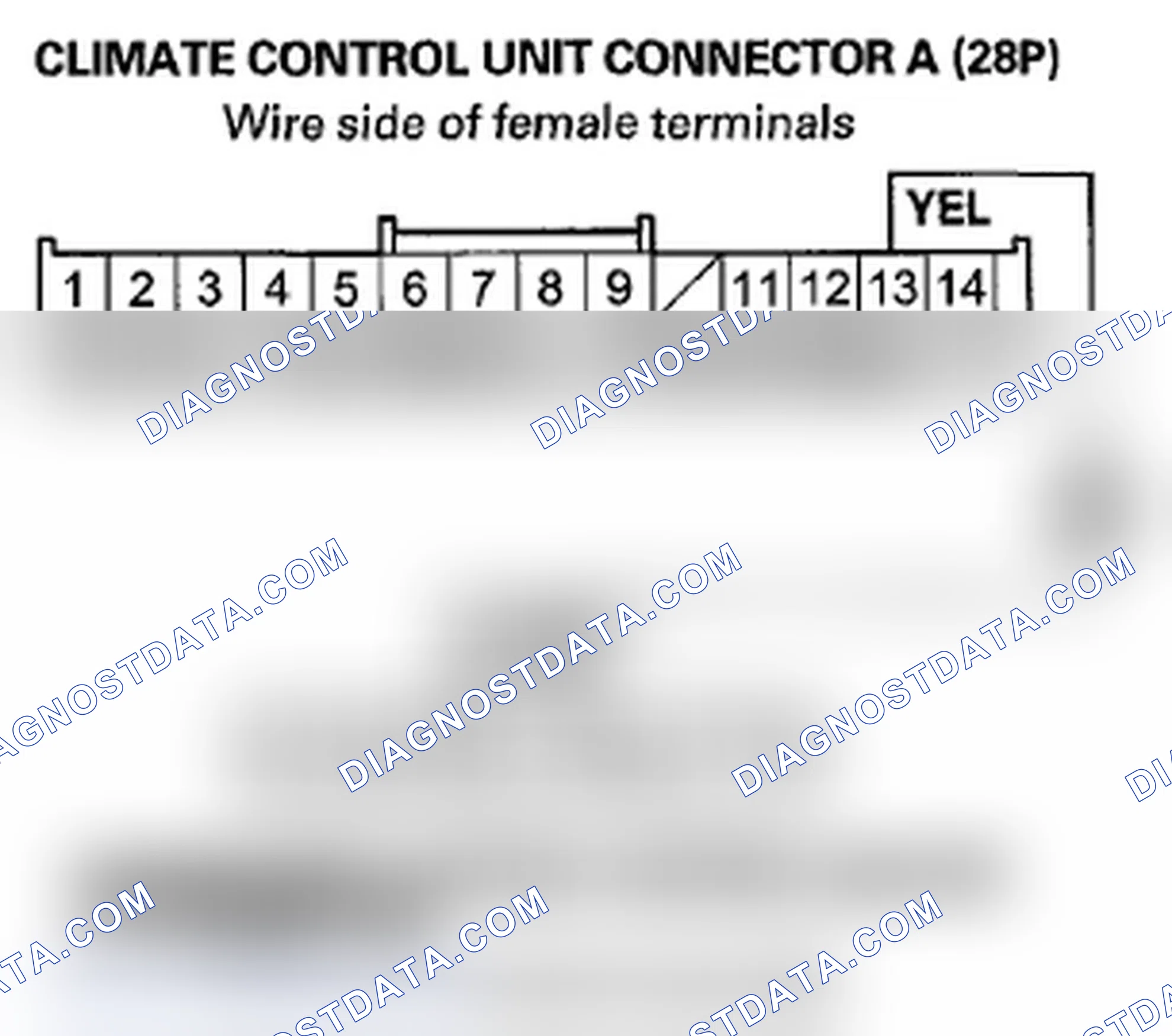 Scheme 66: DTC B1236 or DTC indicator D and A/C ON: An Open in the Passenger's Air Mix Control Motor Circuit