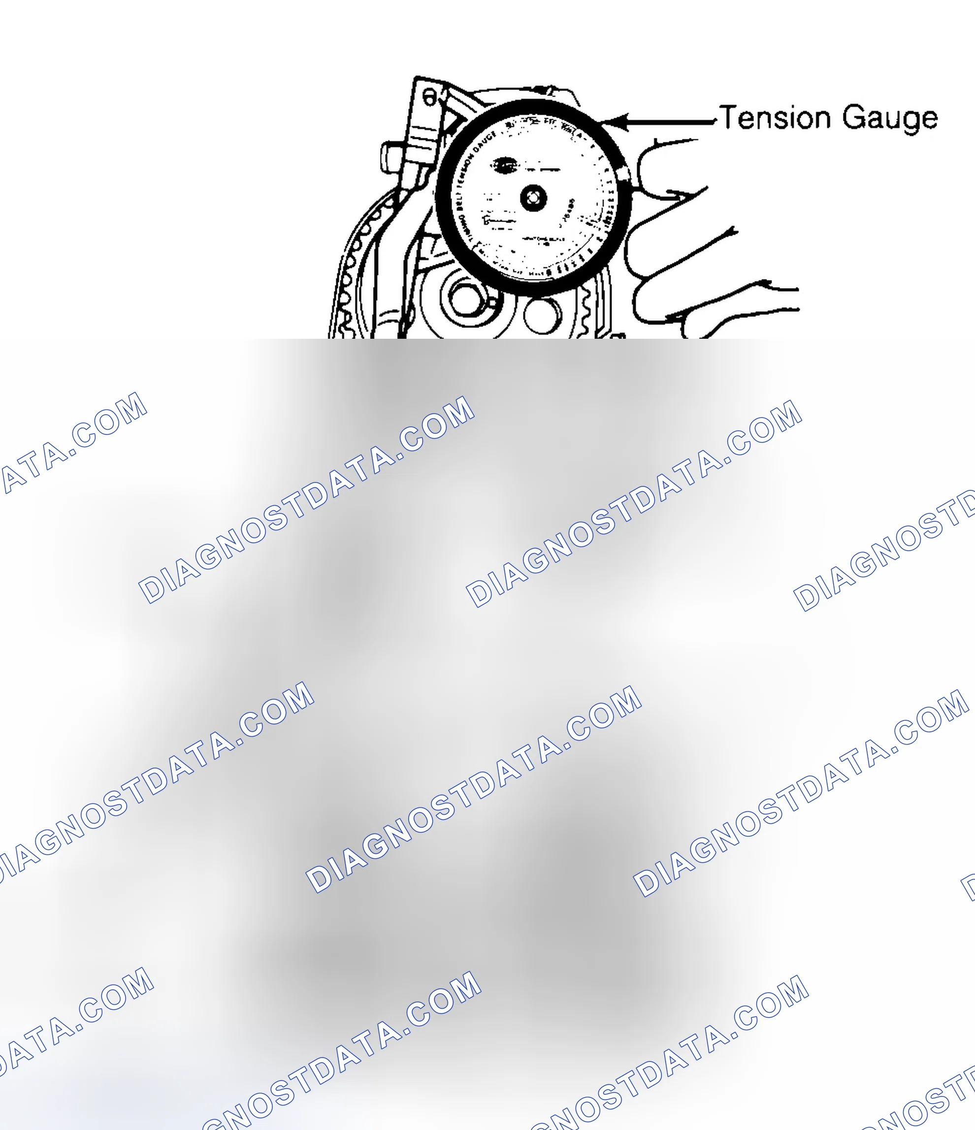 Scheme 3: Adjusting Typical Timing Belt Tension