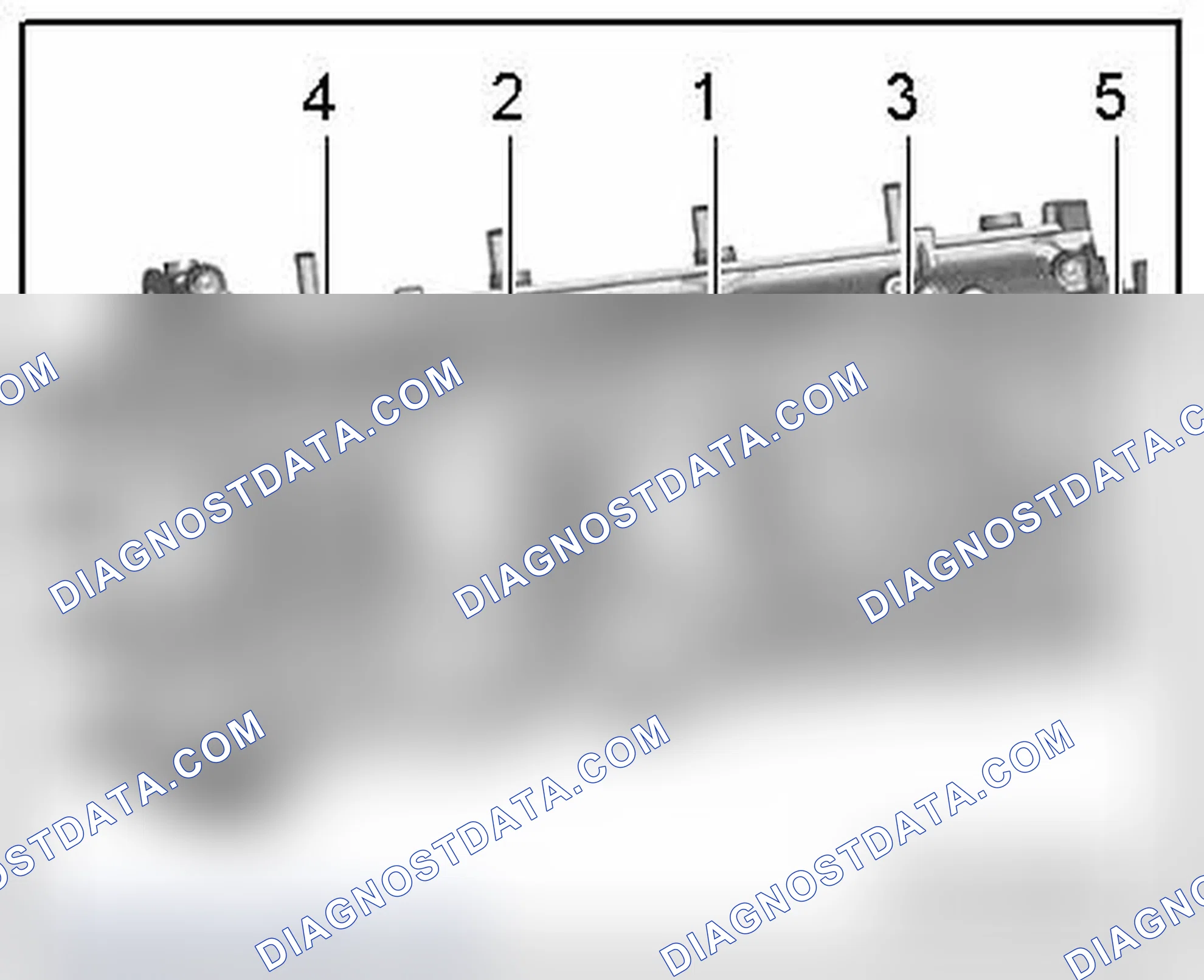 Scheme 123: CYLINDER HEAD TIGHTENING SEQUENCE