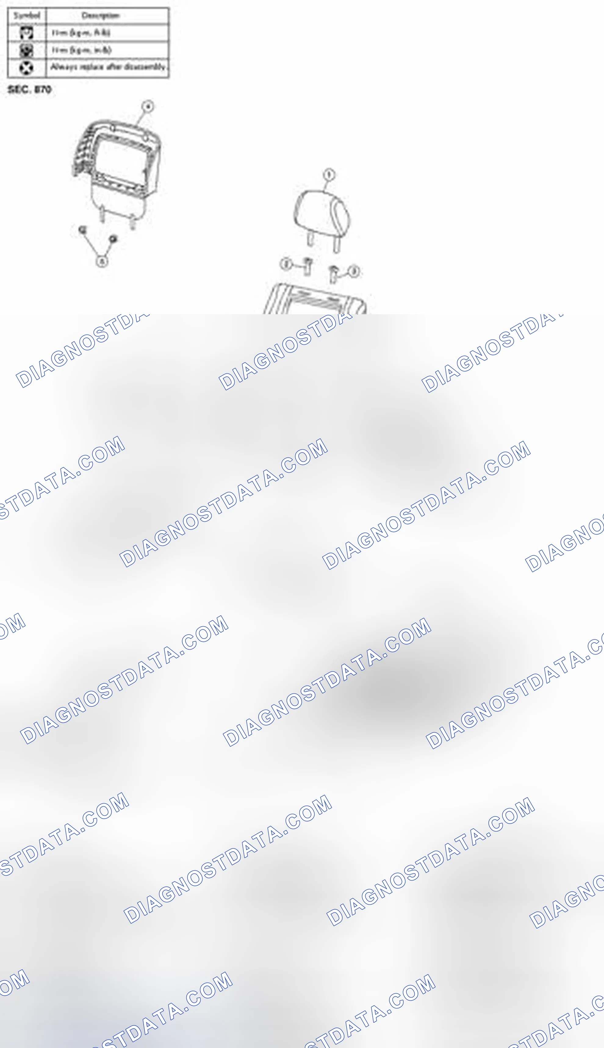 Scheme 55: DRIVER SIDE : Exploded View