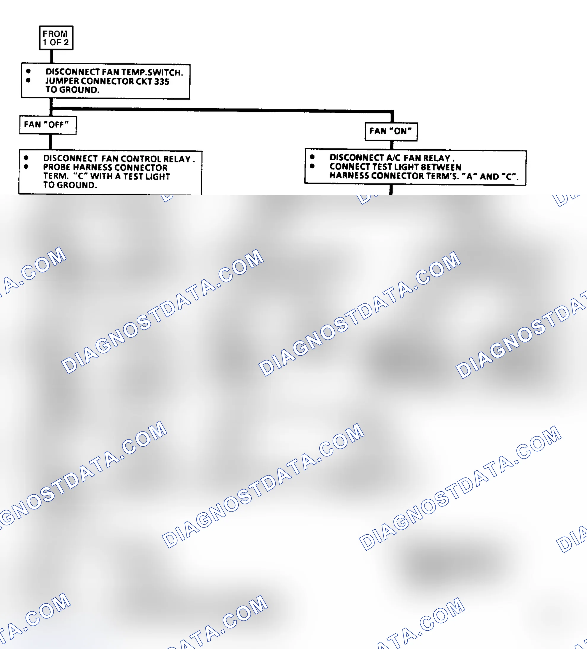 Scheme 308: Flow Chart C12A: Cooling Fan (2 of 2) (J/N Body)