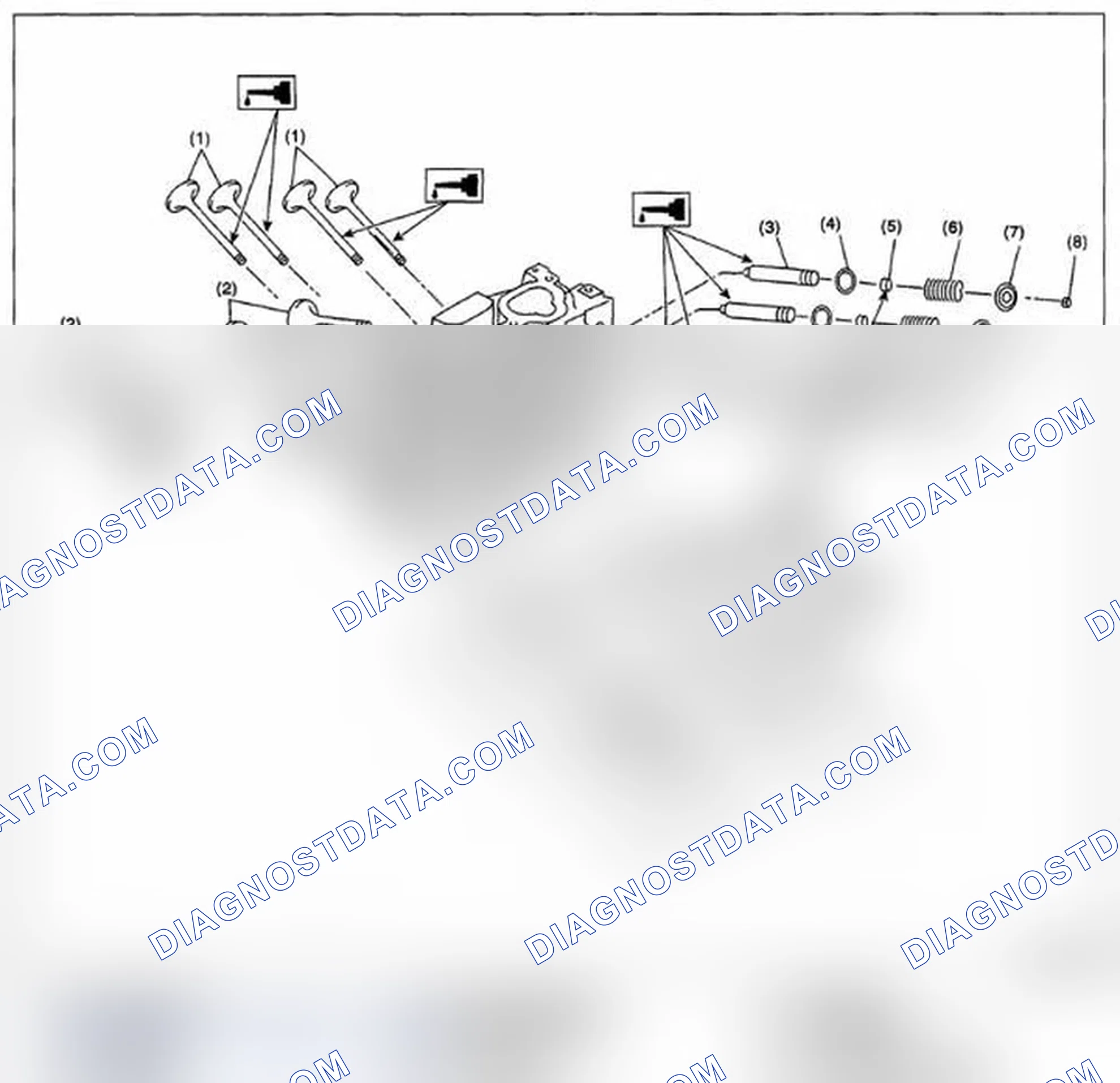 Scheme 344: CYLINDER HEAD AND VALVE ASSEMBLY