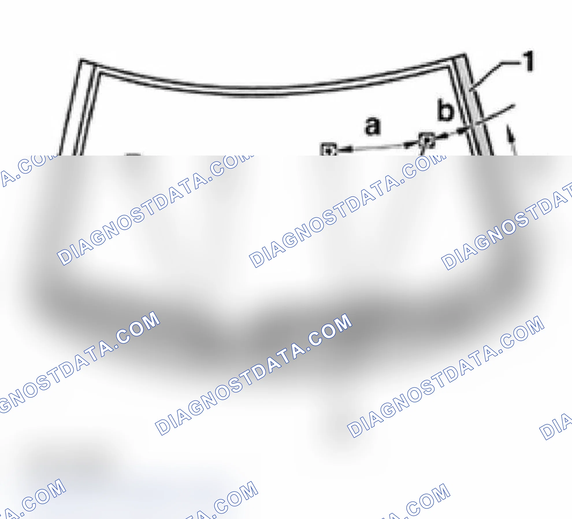Scheme 2: Identifying Front Windshield Washer Jets Adjustment Dimensions