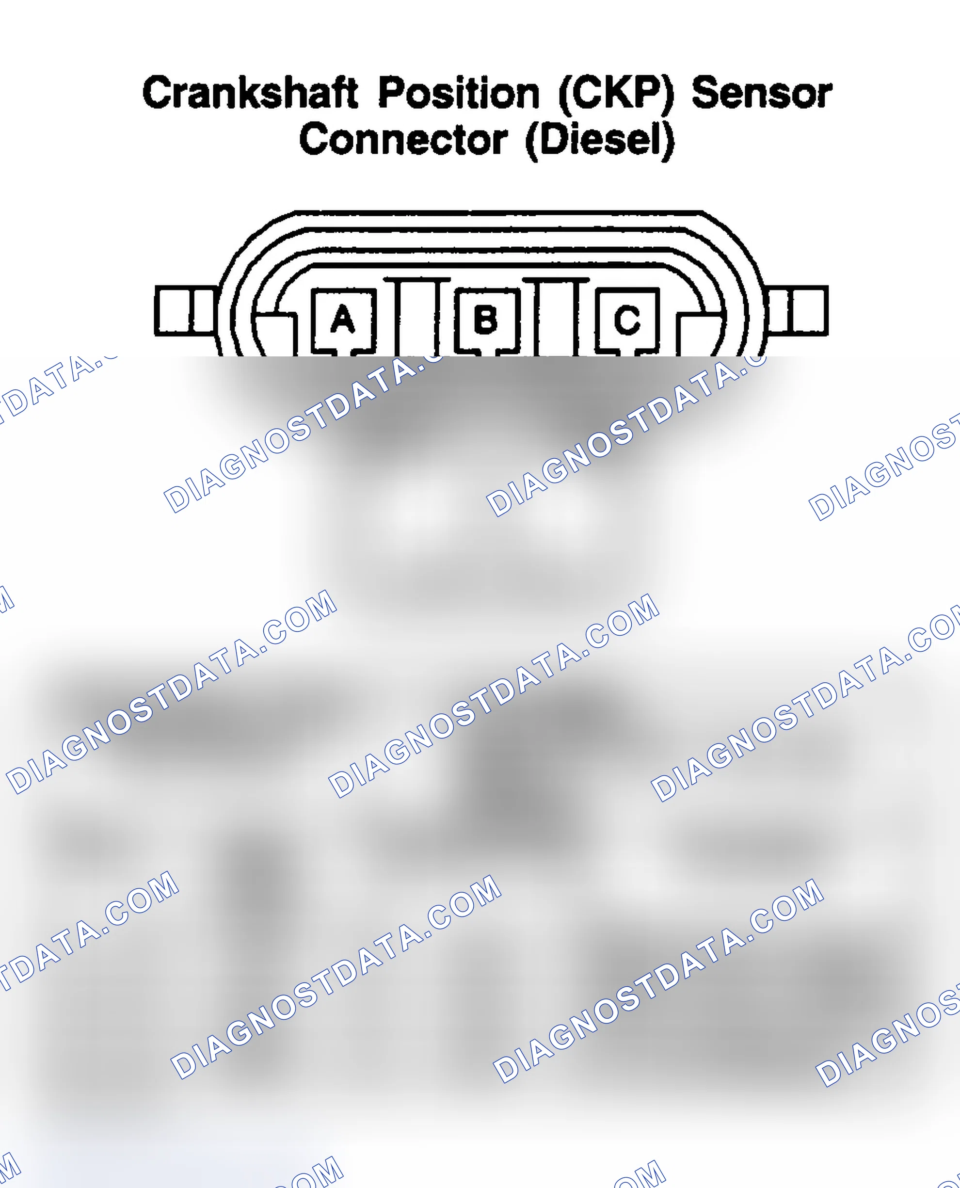 Scheme 133: CRANKSHAFT POSITION (CKP) SENSOR (DIESEL)