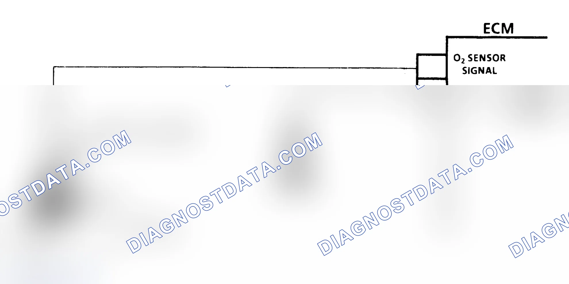 Scheme 182: Code 13 Schematic (All Models) Open Oxygen Sensor Circuit