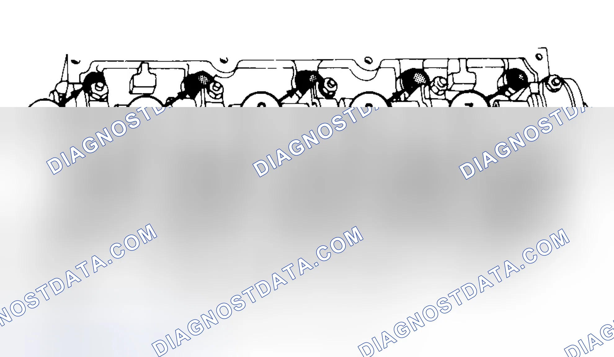 Scheme 7: Typical Cylinder Head Tightening or Loosening Sequence