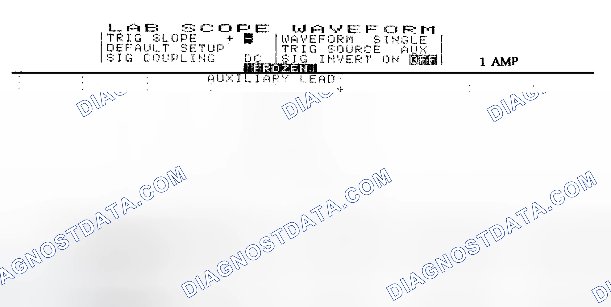 Scheme 20: Single Injector w/Normal Current Flow - Current Pattern