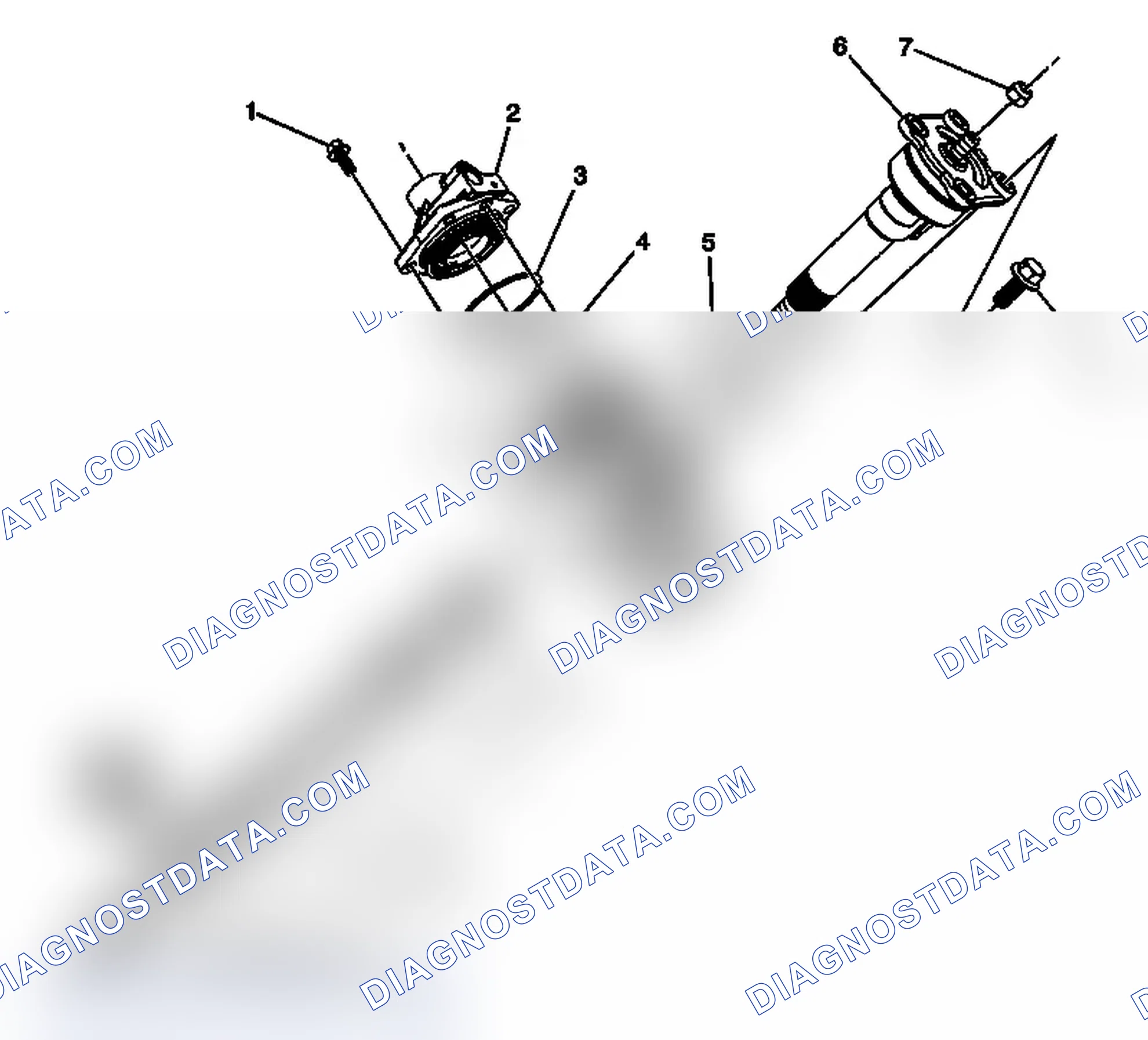 Scheme 1: Power Steering Gear Disassembled View (680 Gear)