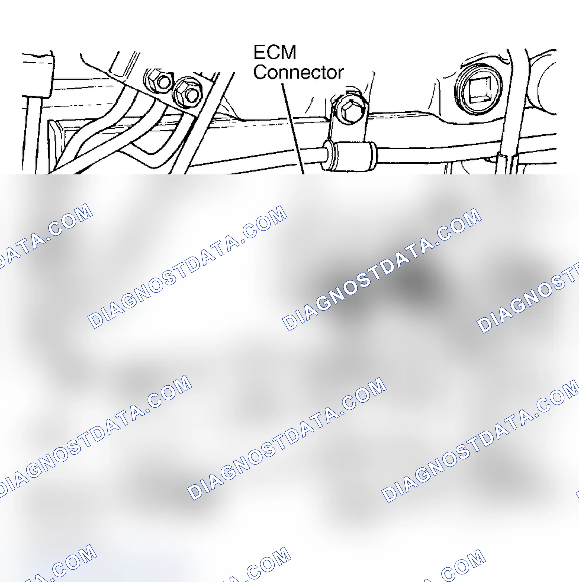 Scheme 41: ENGINE CONTROL MODULE LOCATION