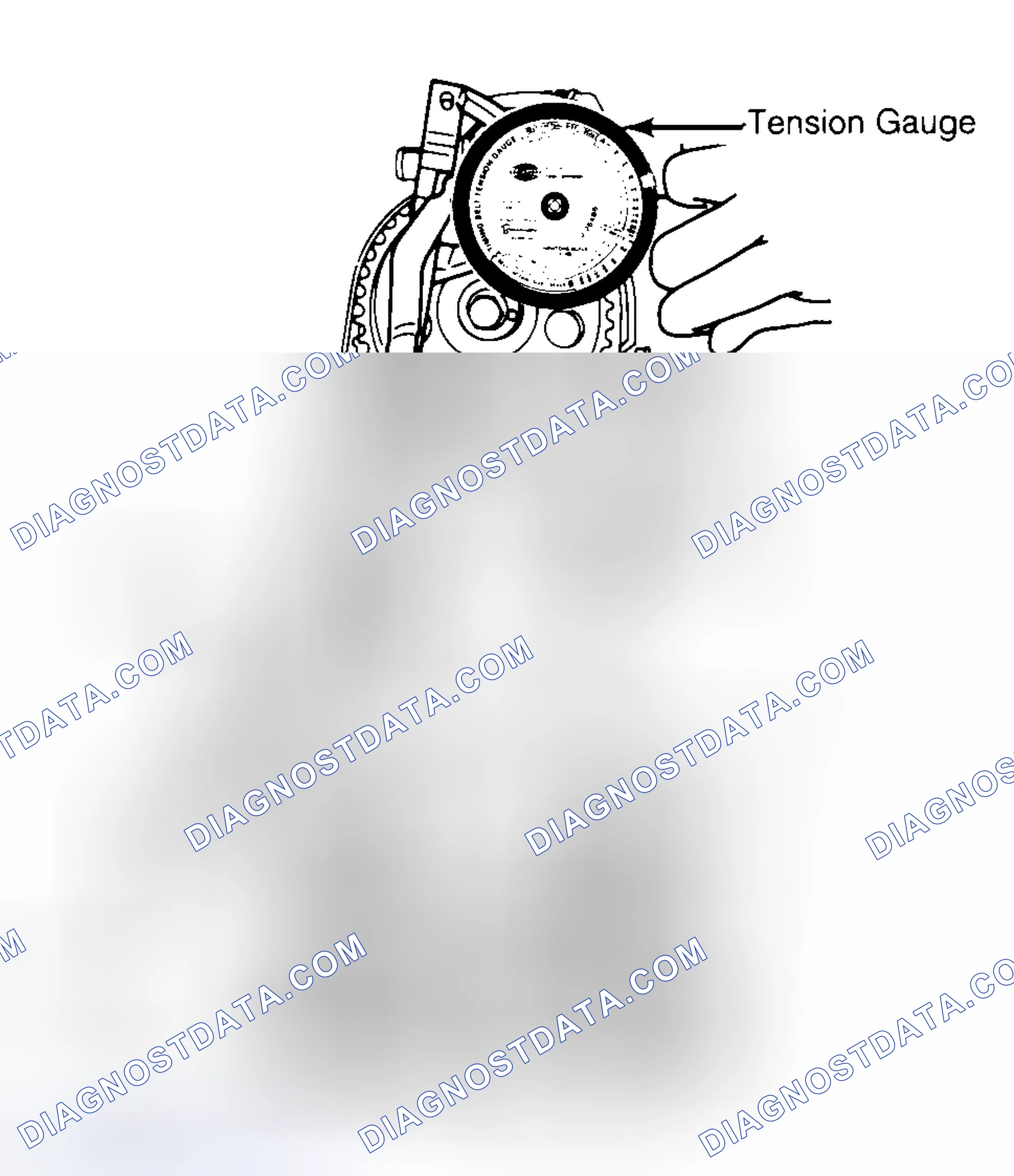 Scheme 3: Adjusting Typical Timing Belt Tension