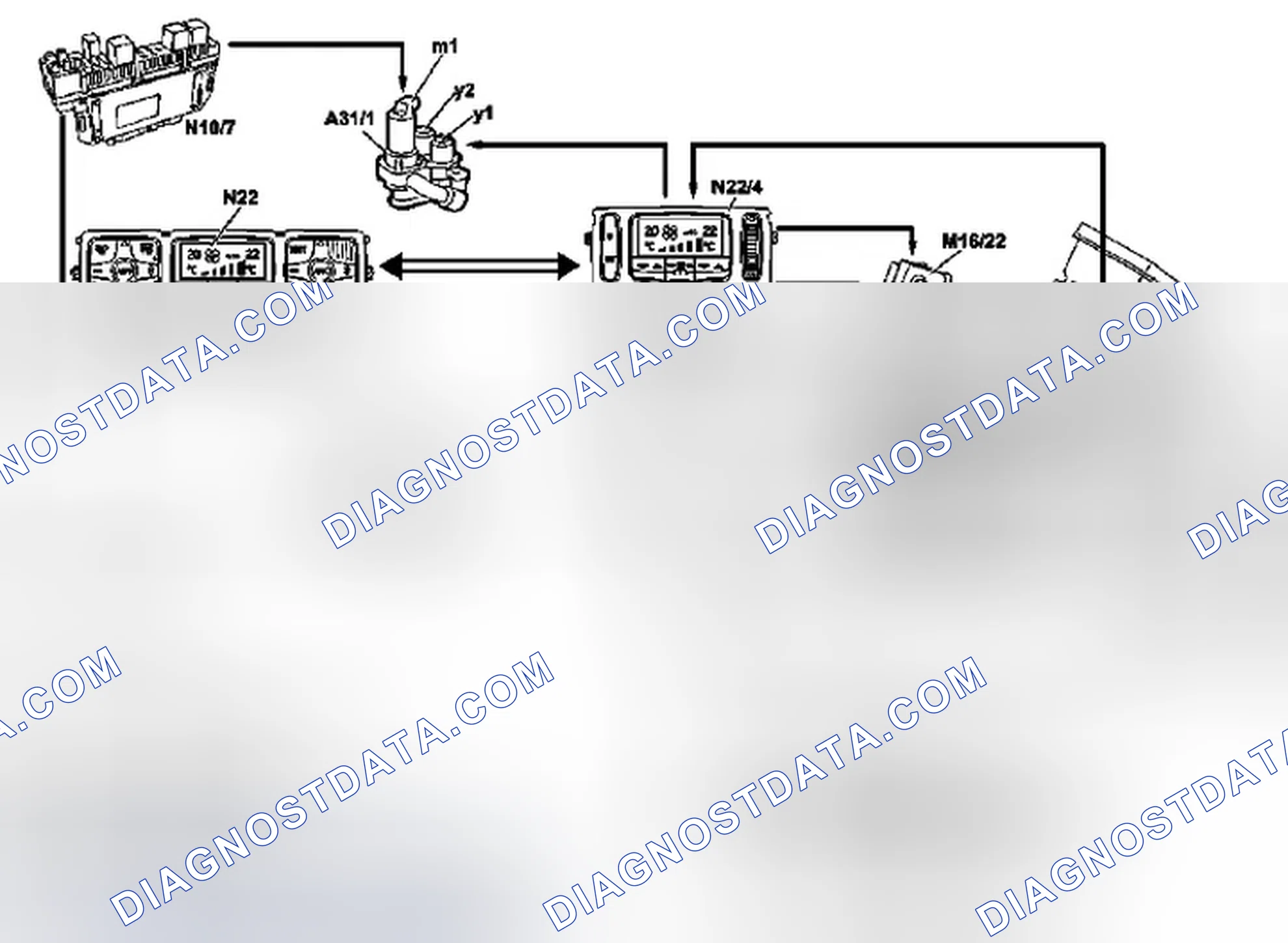 Fig. 61: Identifying Temperature Control Interlinkage Components
