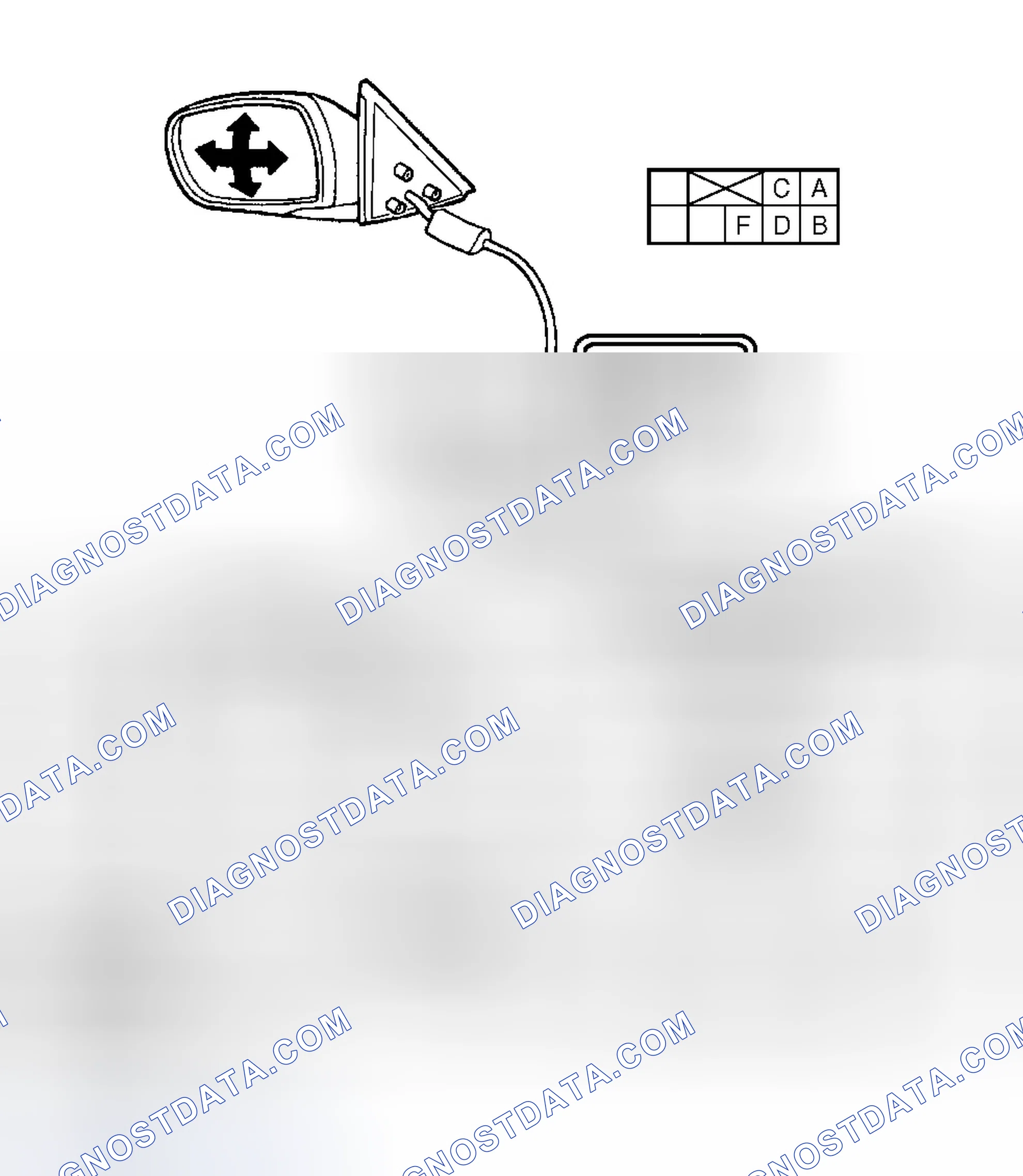 Scheme 2: POWER MIRROR MOTOR