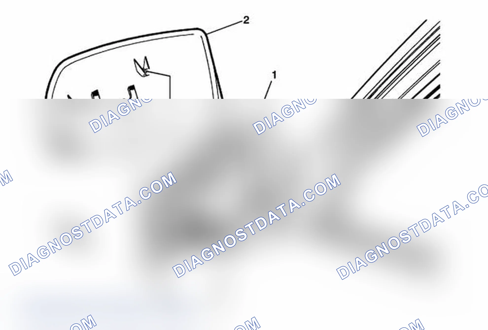 Scheme 9: Outside Rearview Mirror Housing Upper Cover Replacement