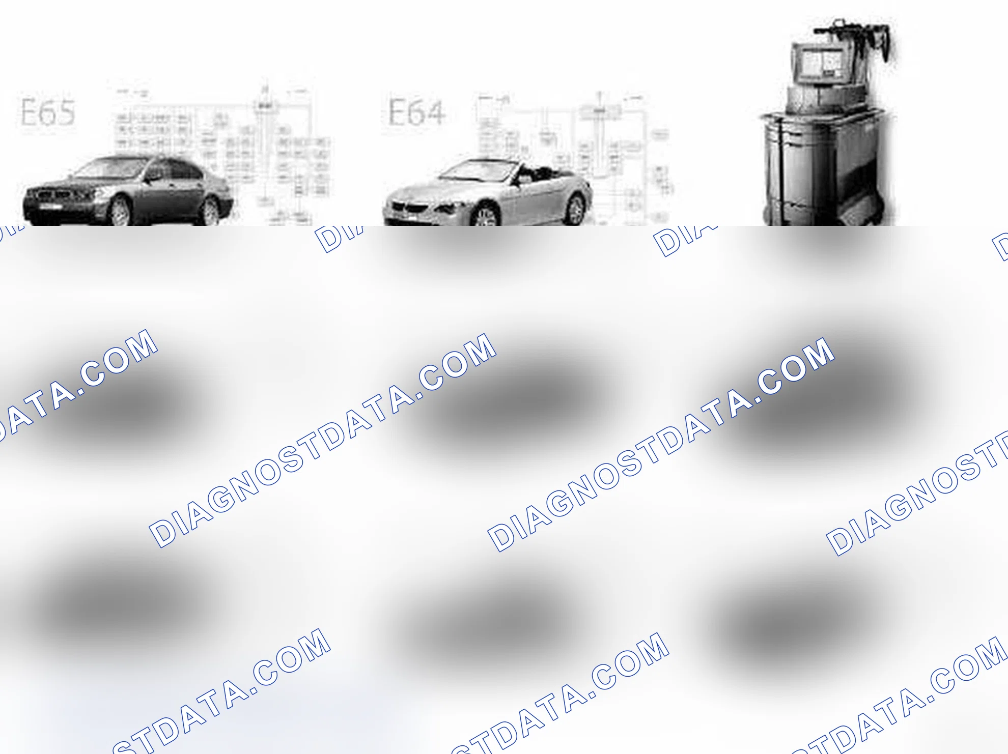 Scheme 255: BUS DIAGNOSIS ALL MODELS FROM E60
