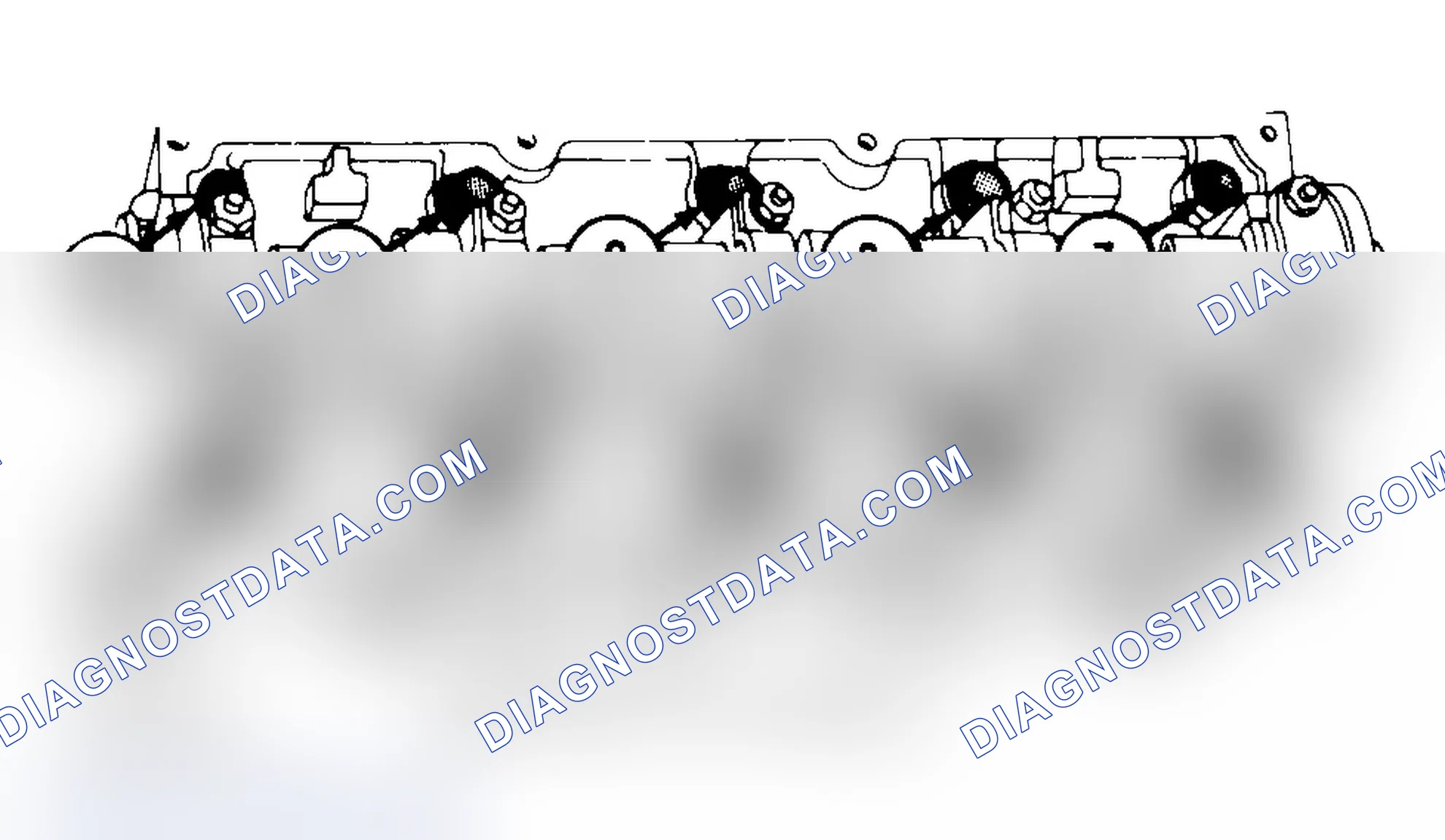 Scheme 7: Typical Cylinder Head Tightening or Loosening Sequence