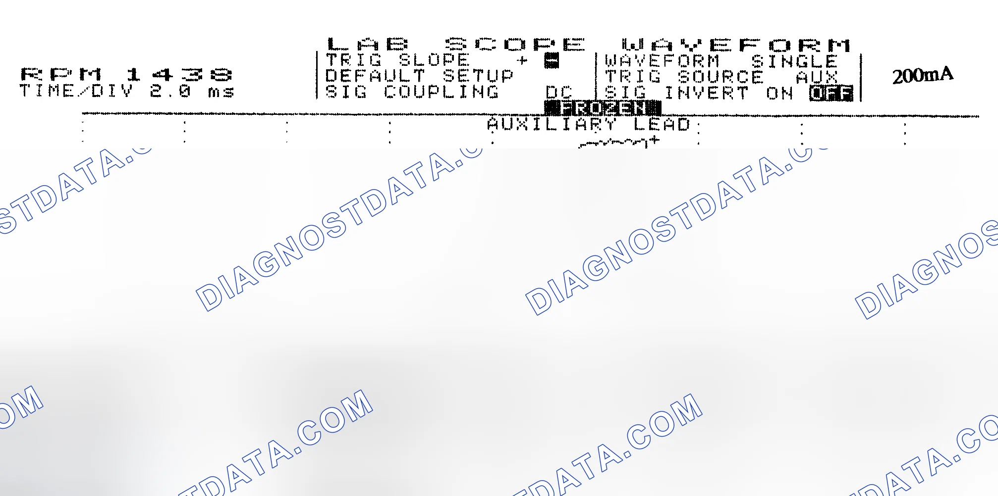 Scheme 15: Single Injector w/Normal Current Flow - Current Pattern