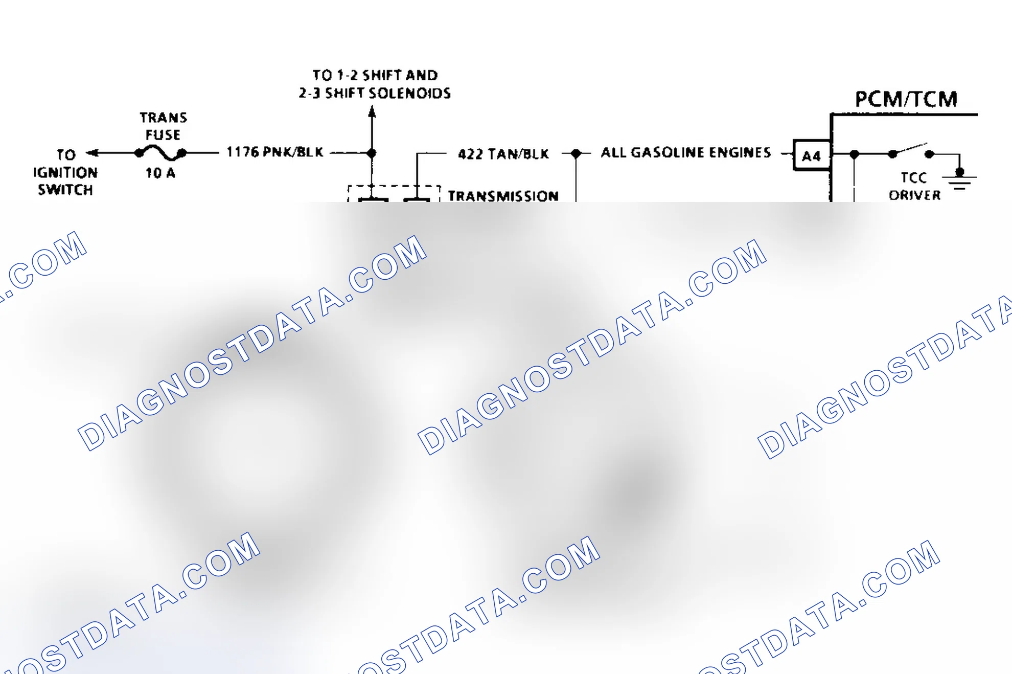 Scheme 168: Torque Converter Clutch Schematic (Typical)