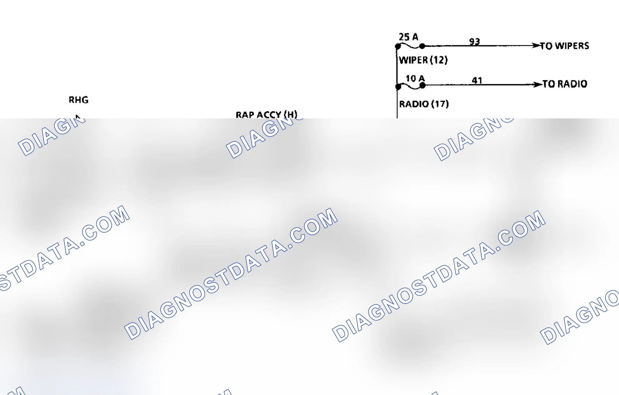Scheme 90: Code B420 Schematic, Retained Accessory Power Relays Ckt