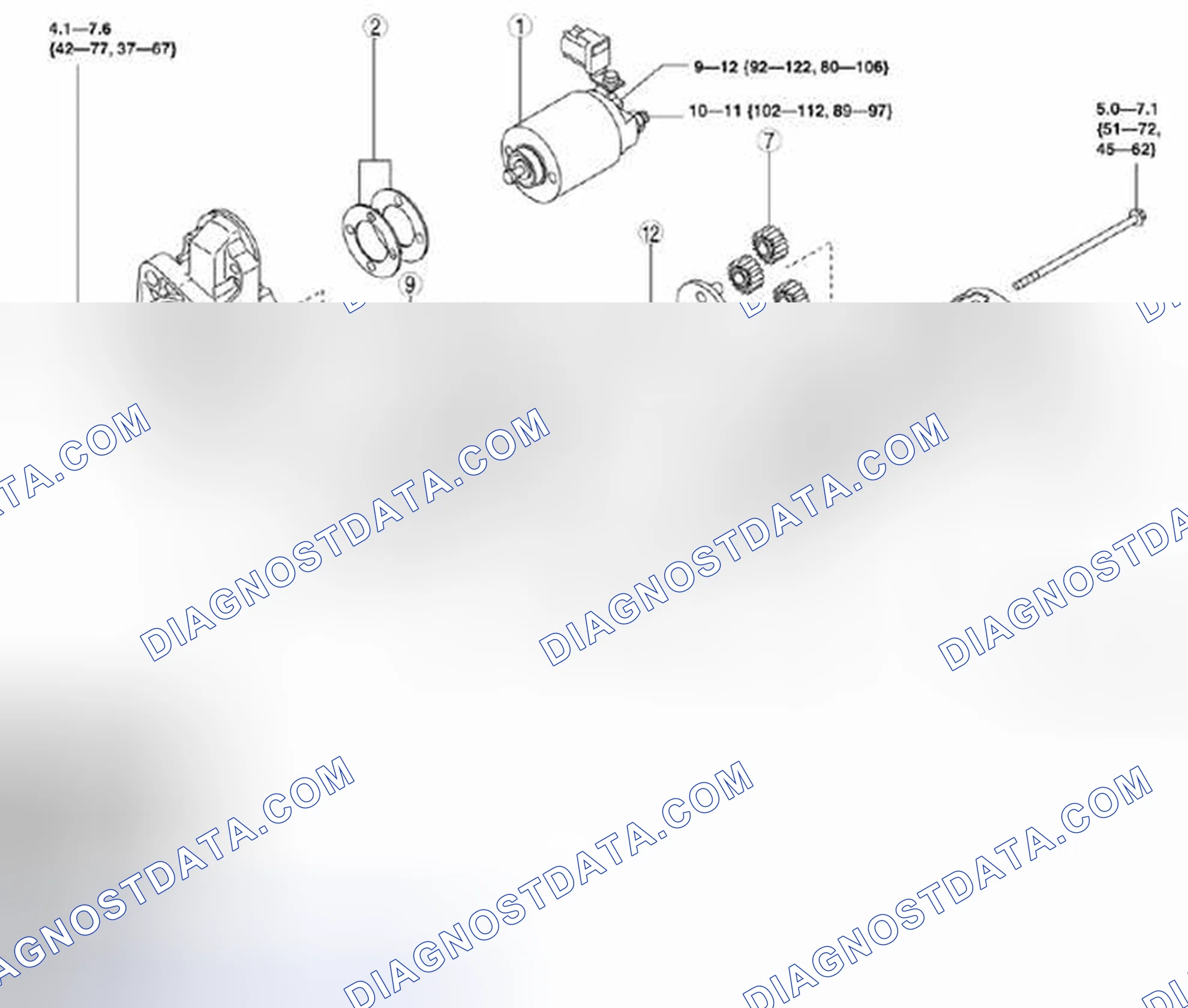 Scheme 40: STARTER DISASSEMBLY/ASSEMBLY [SKYACTIV-G 2.0]