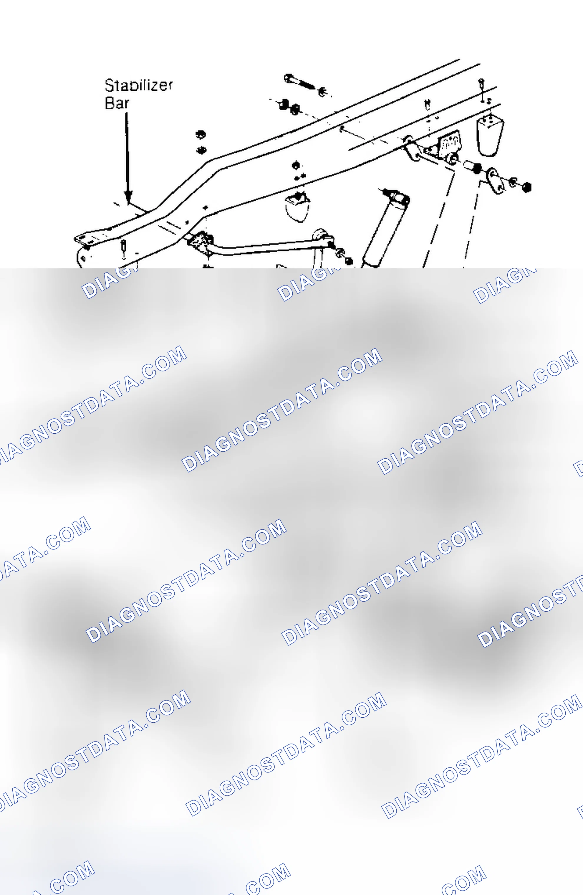 Scheme 16: Exploded View Of Front Suspension (Commercial Van - C35 Pickup Similar)