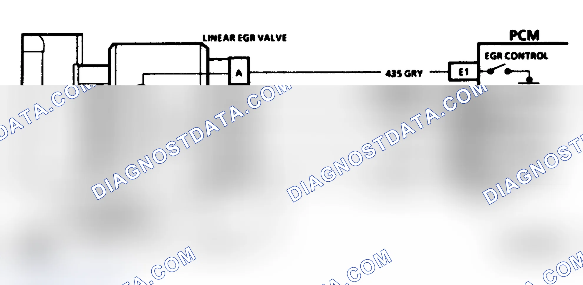 Scheme 110: Code 32 Schematic ("P" Series 7.4L) EGR Circuit Error With Linear EGR