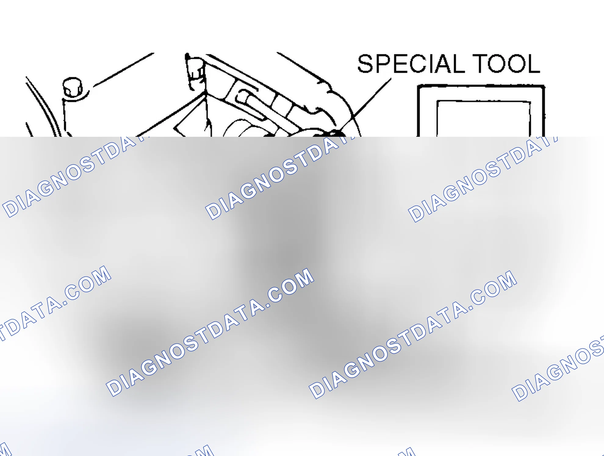 Scheme 6: IF INSPECTING WITH THE CONNECTOR CONNECTED < WATERPROOF CONNECTORS >