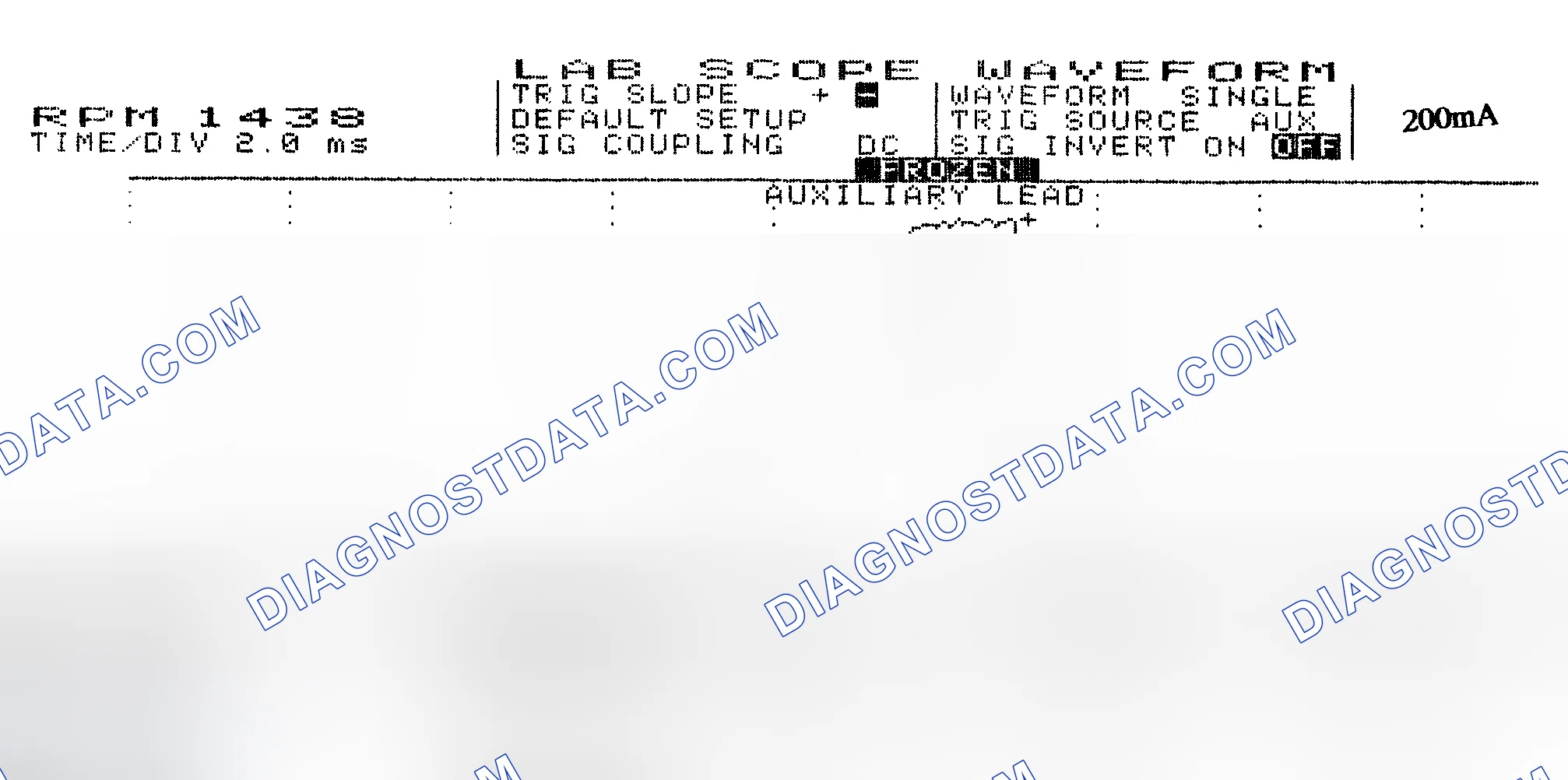 Scheme 15: Single Injector w/Normal Current Flow - Current Pattern
