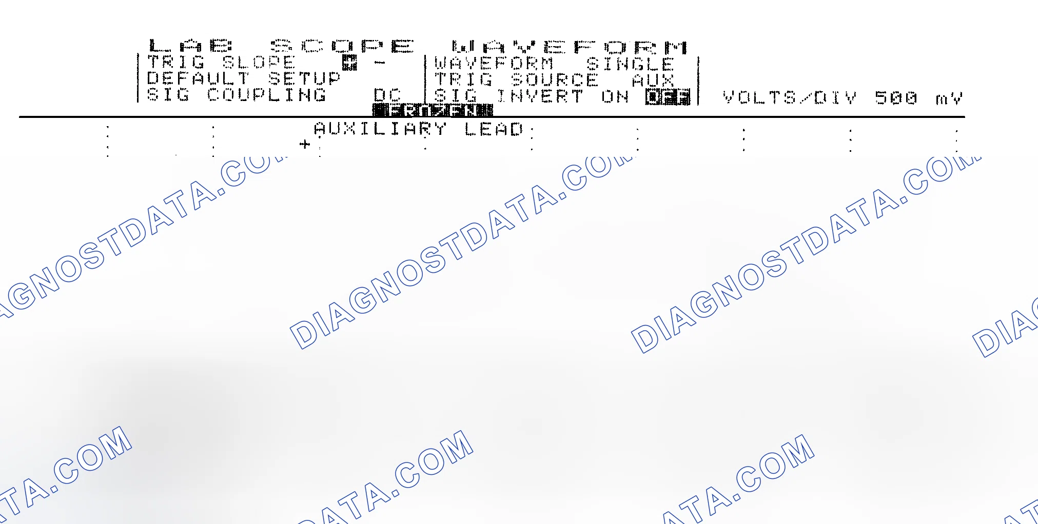 Scheme 14: Single Injector w/Excessive Current Flow - Current Pattern