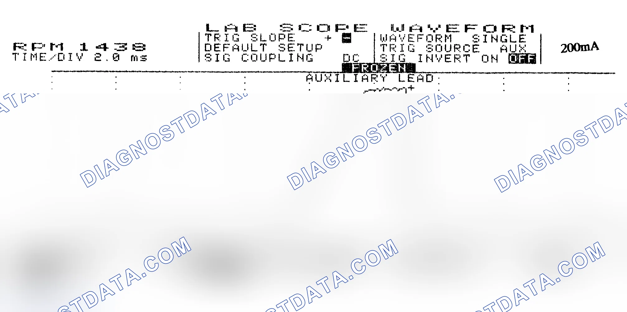 Scheme 15: Single Injector w/Normal Current Flow - Current Pattern