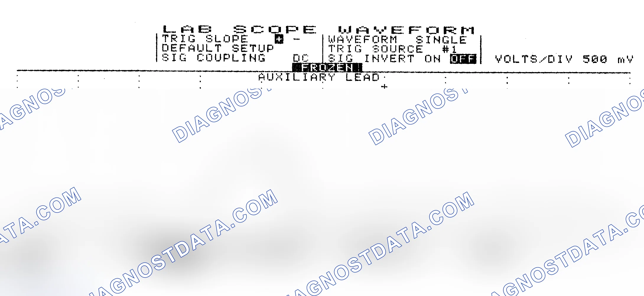 Scheme 10: Single Injector w/Excessive Current Flow - Current Pattern