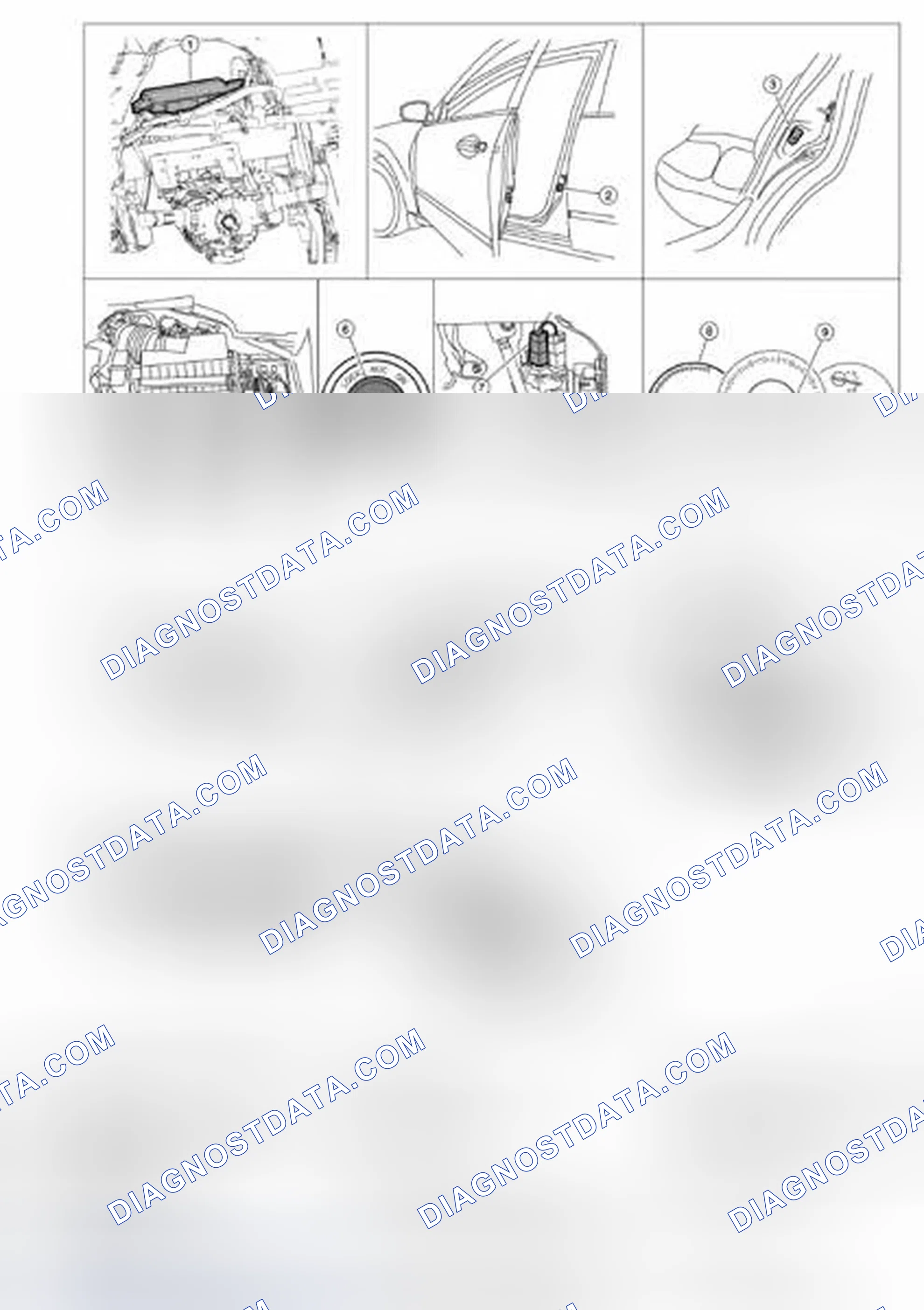 Scheme 2: Component Parts Location