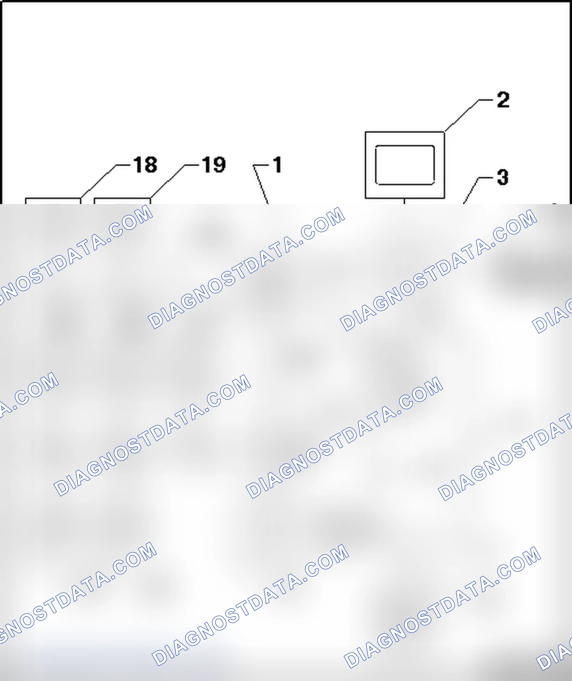 Scheme 68: REARVIEW CAMERA SYSTEM OVERVIEW, THROUGH 10.2008