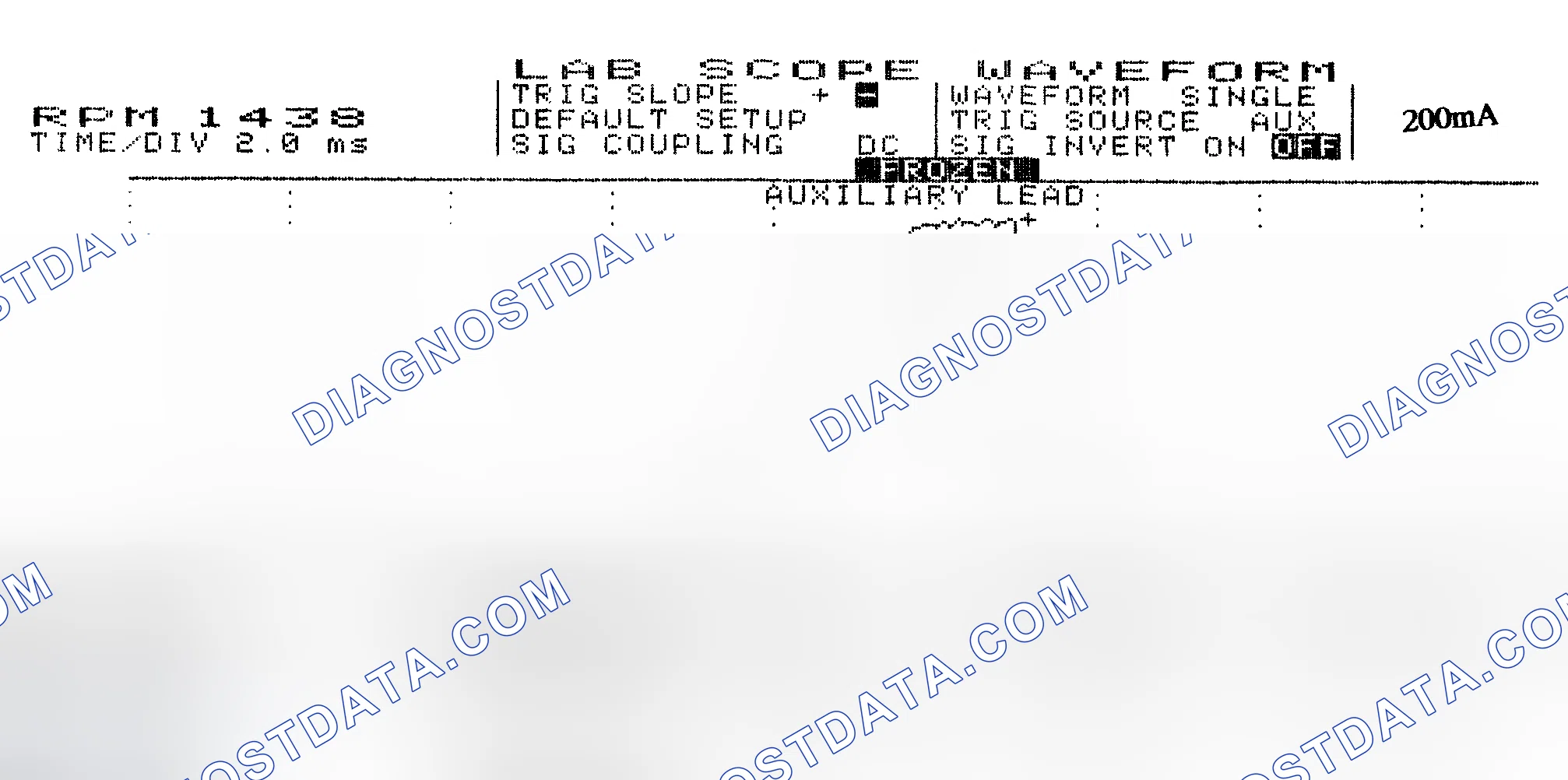 Scheme 15: Single Injector w/Normal Current Flow - Current Pattern