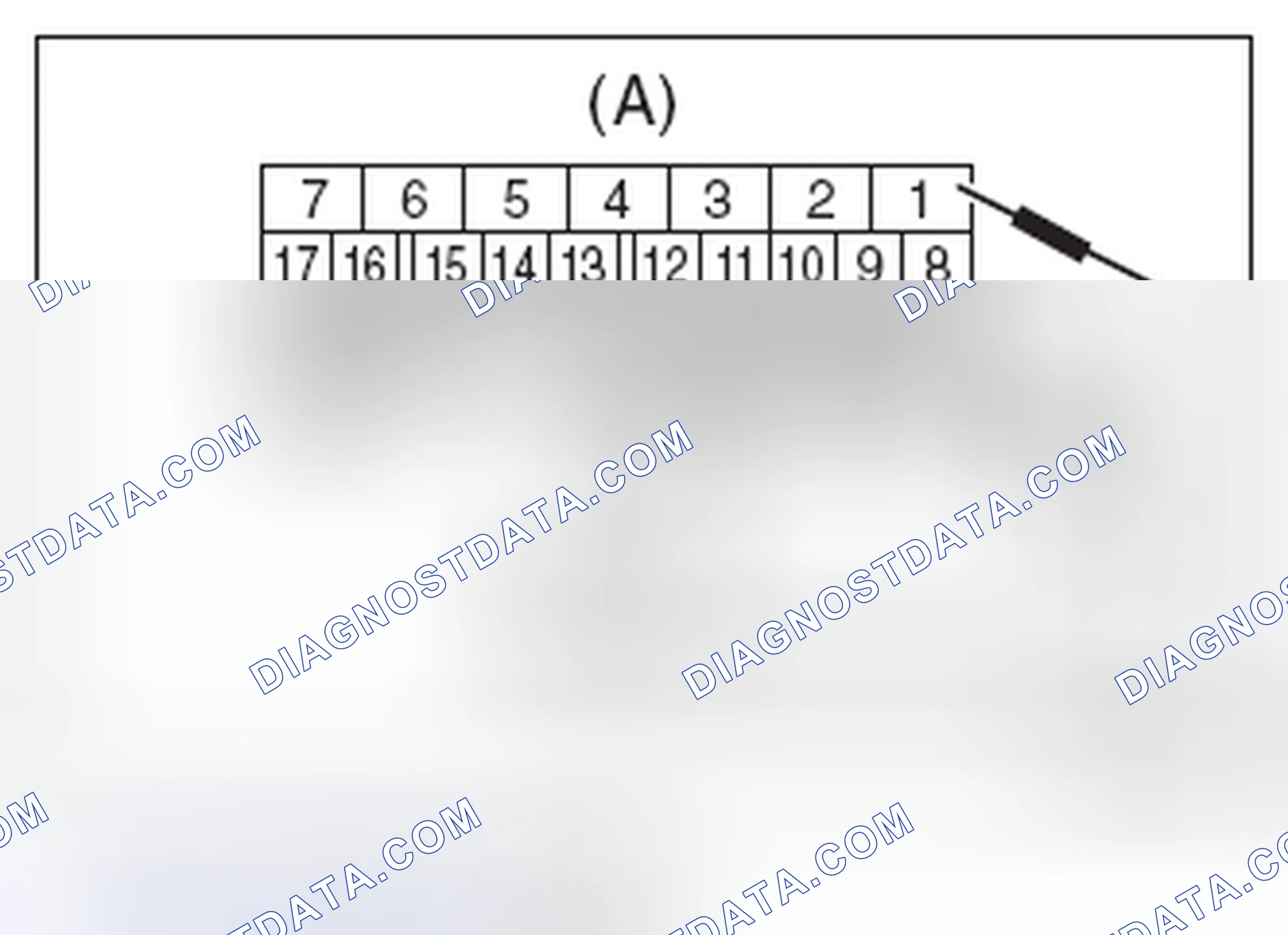 Scheme 331: THROTTLE SENSOR (METHOD WITH CIRCUIT TESTER)