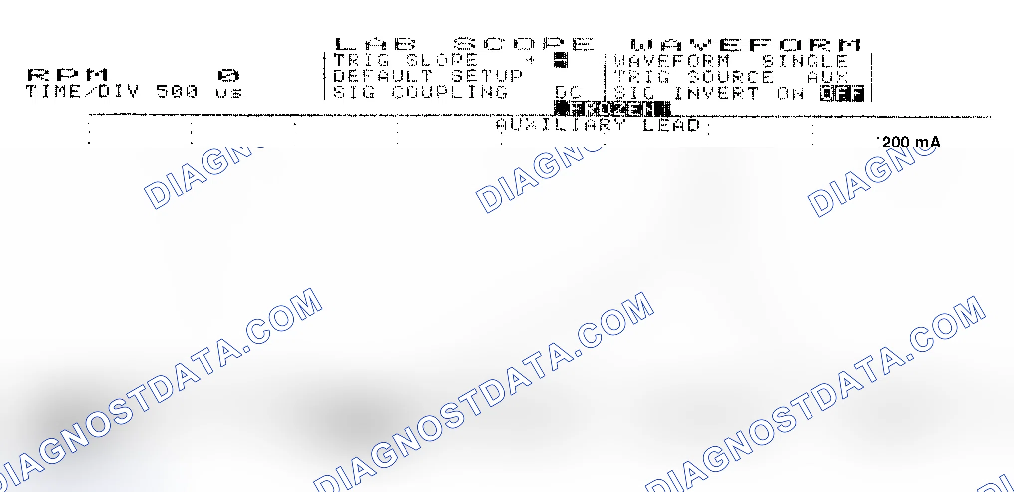 Scheme 17: Single Injector w/Normal Current Flow - Current Pattern