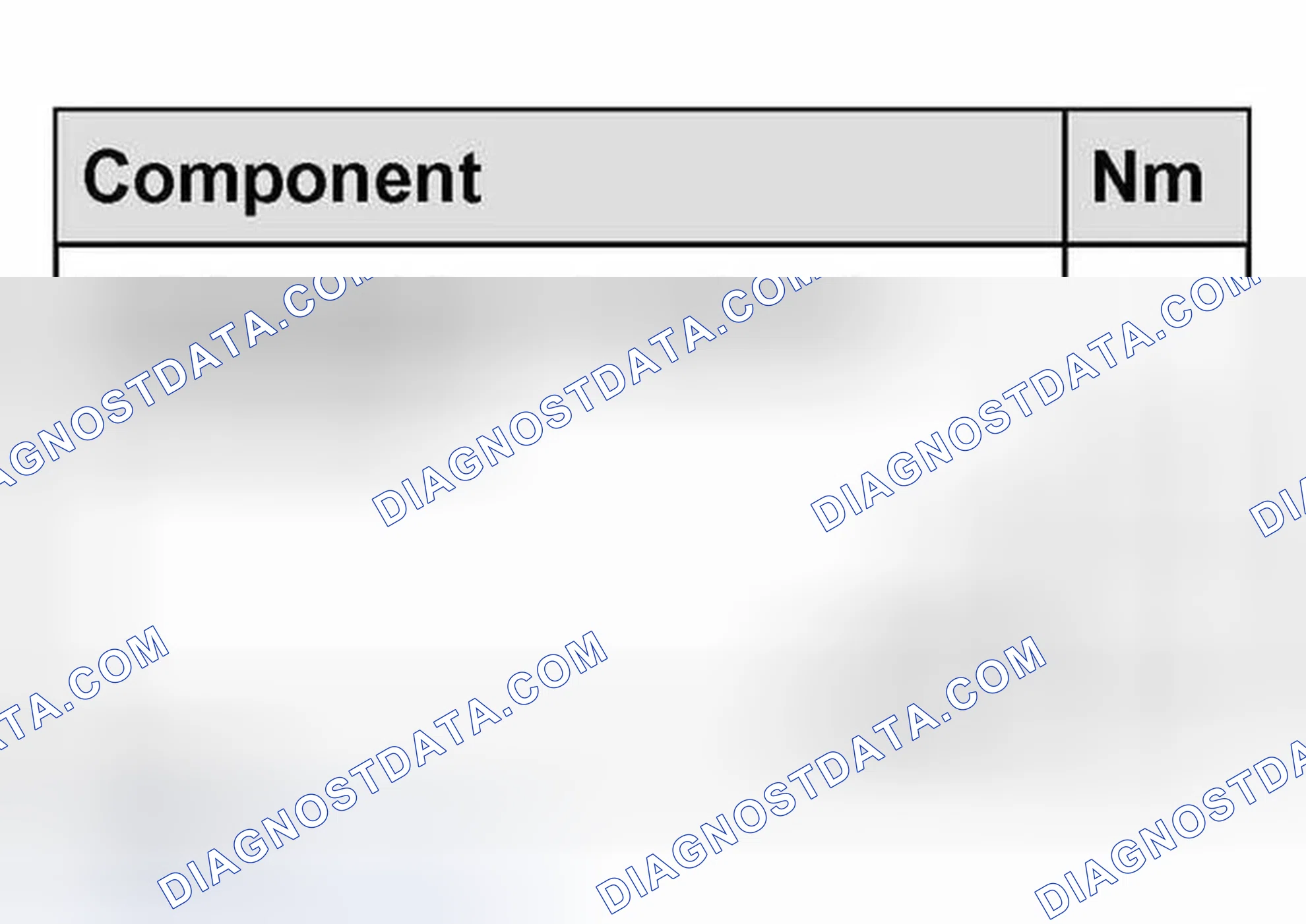 Scheme 7: Tightening Torque