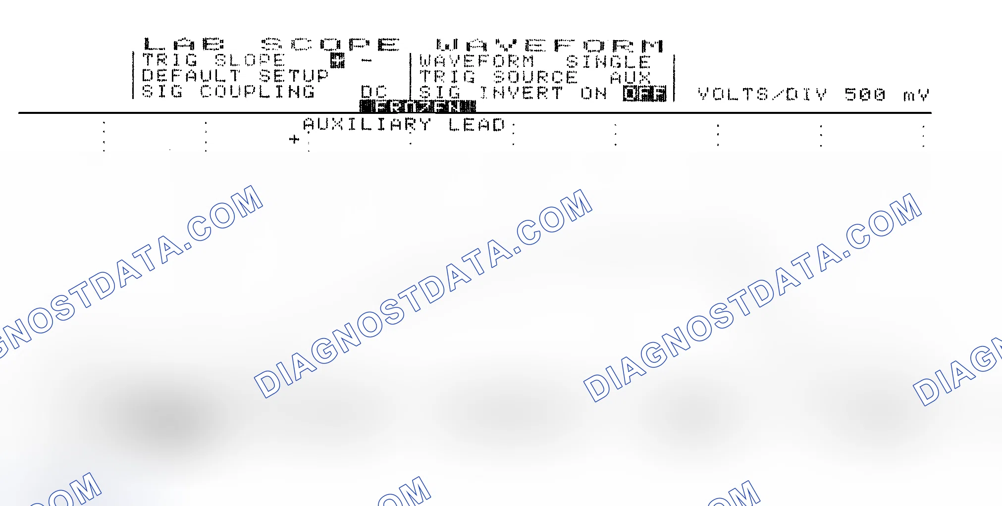 Scheme 14: Single Injector w/Excessive Current Flow - Current Pattern
