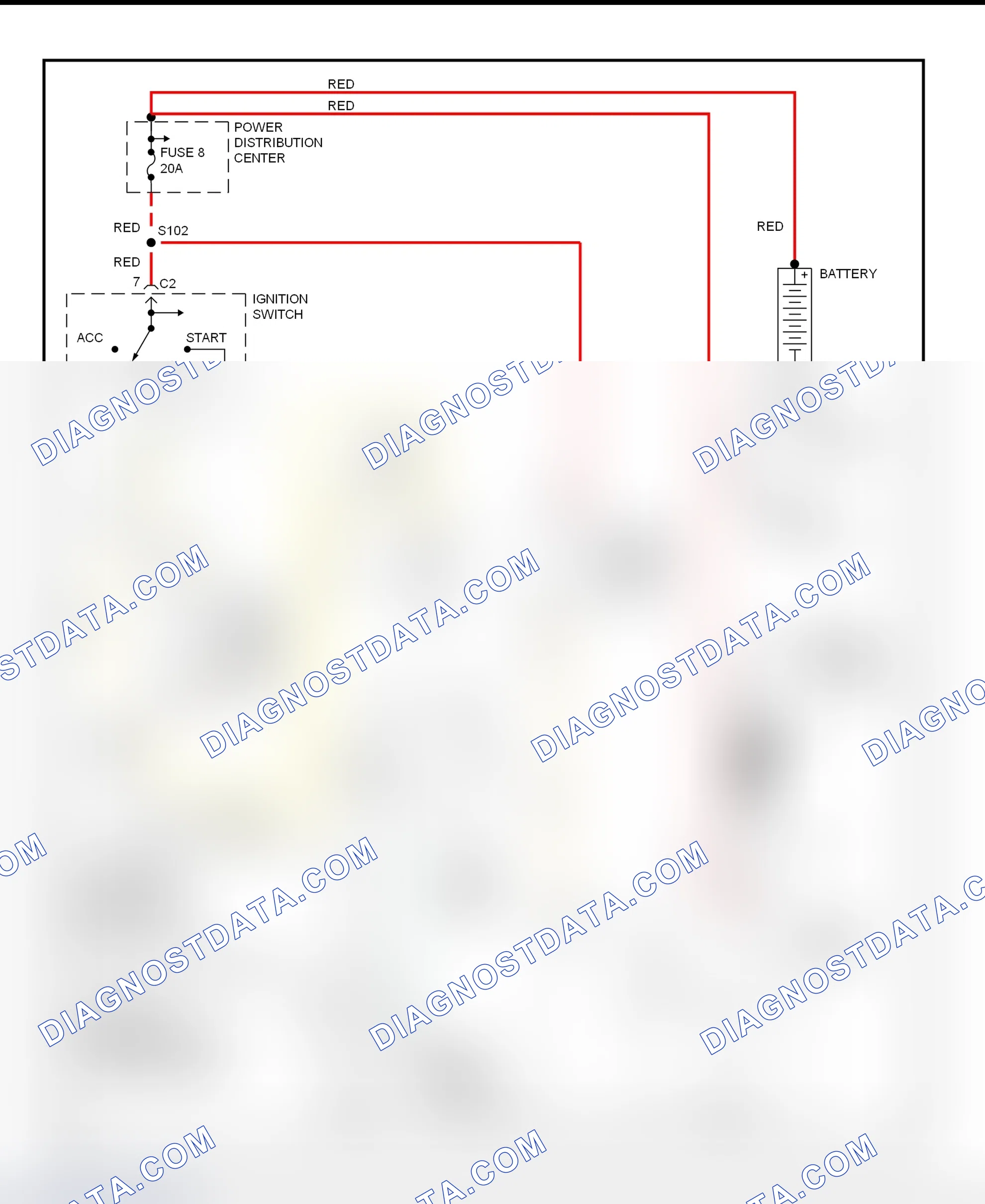 Fig. 4: Starting System Wiring Diagram (Breeze, Cirrus & Stratus)