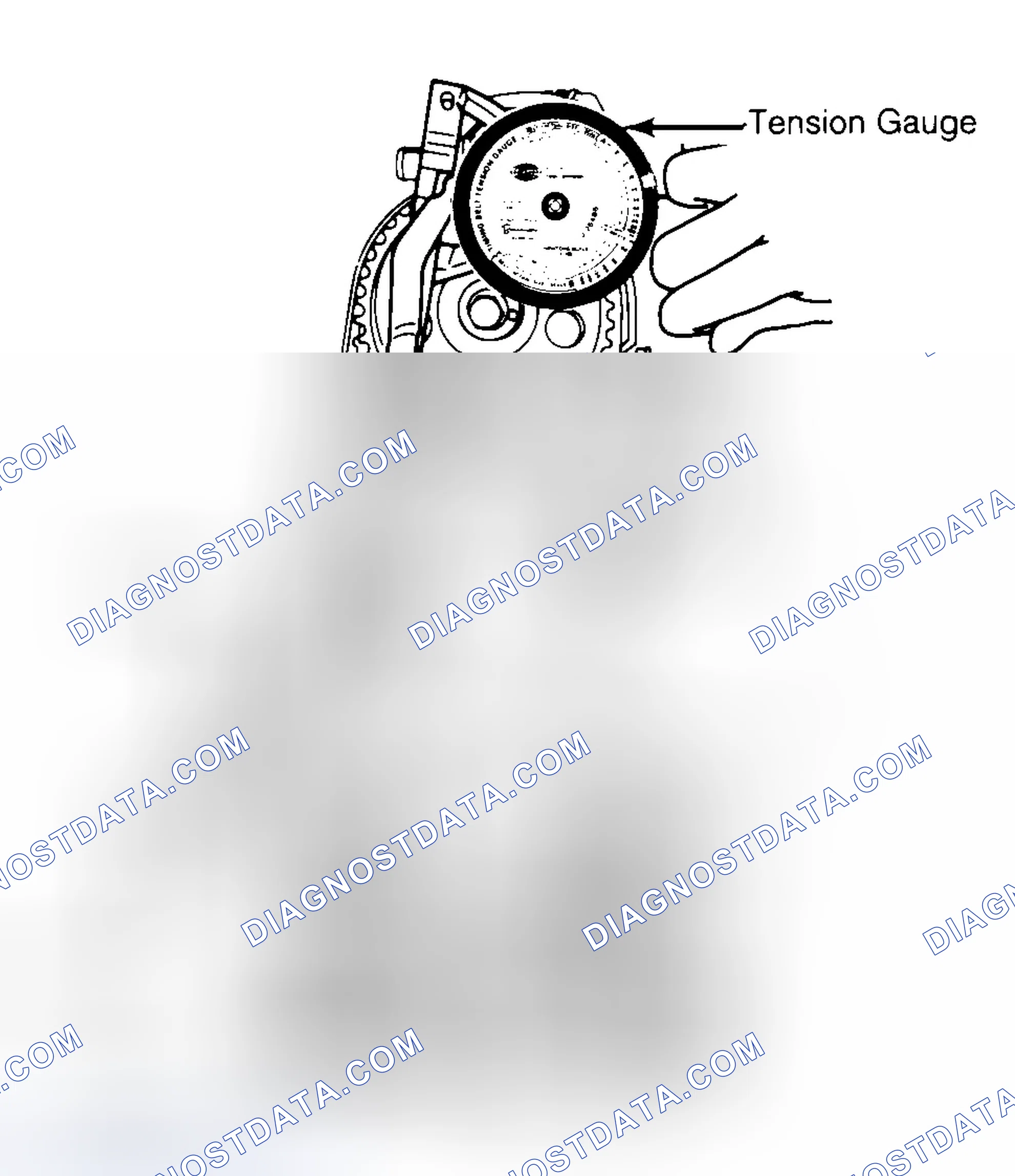 Scheme 3: Adjusting Typical Timing Belt Tension