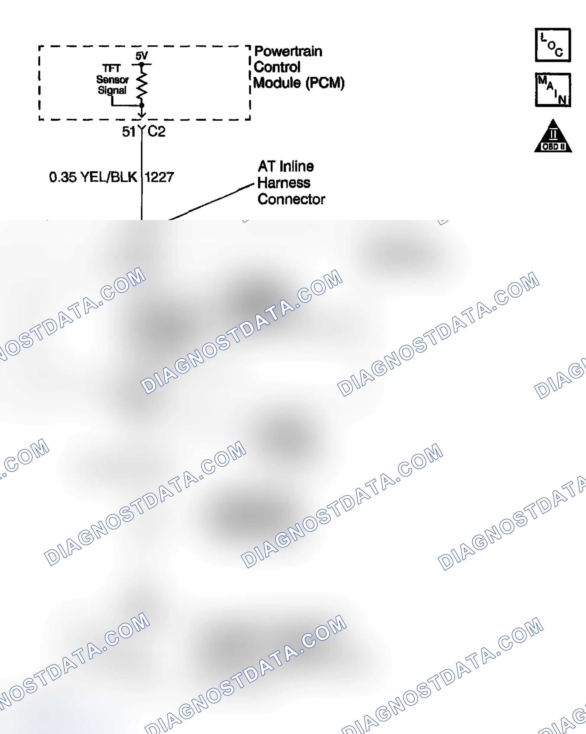 Scheme 800: DTC P0712: Short To Ground In TFT Sensor Or Signal Circuit