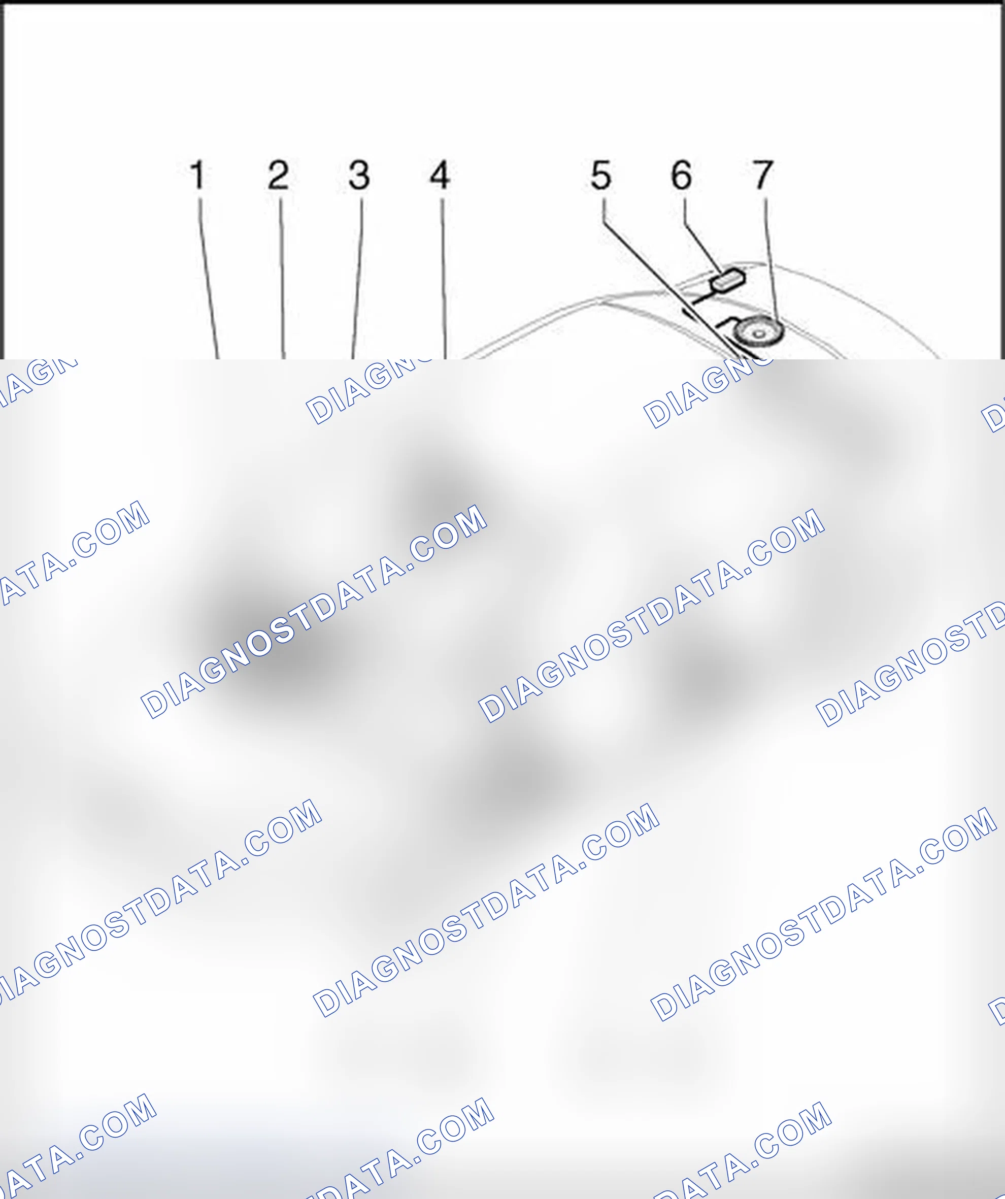Scheme 26: Total overview - Sedan component locations