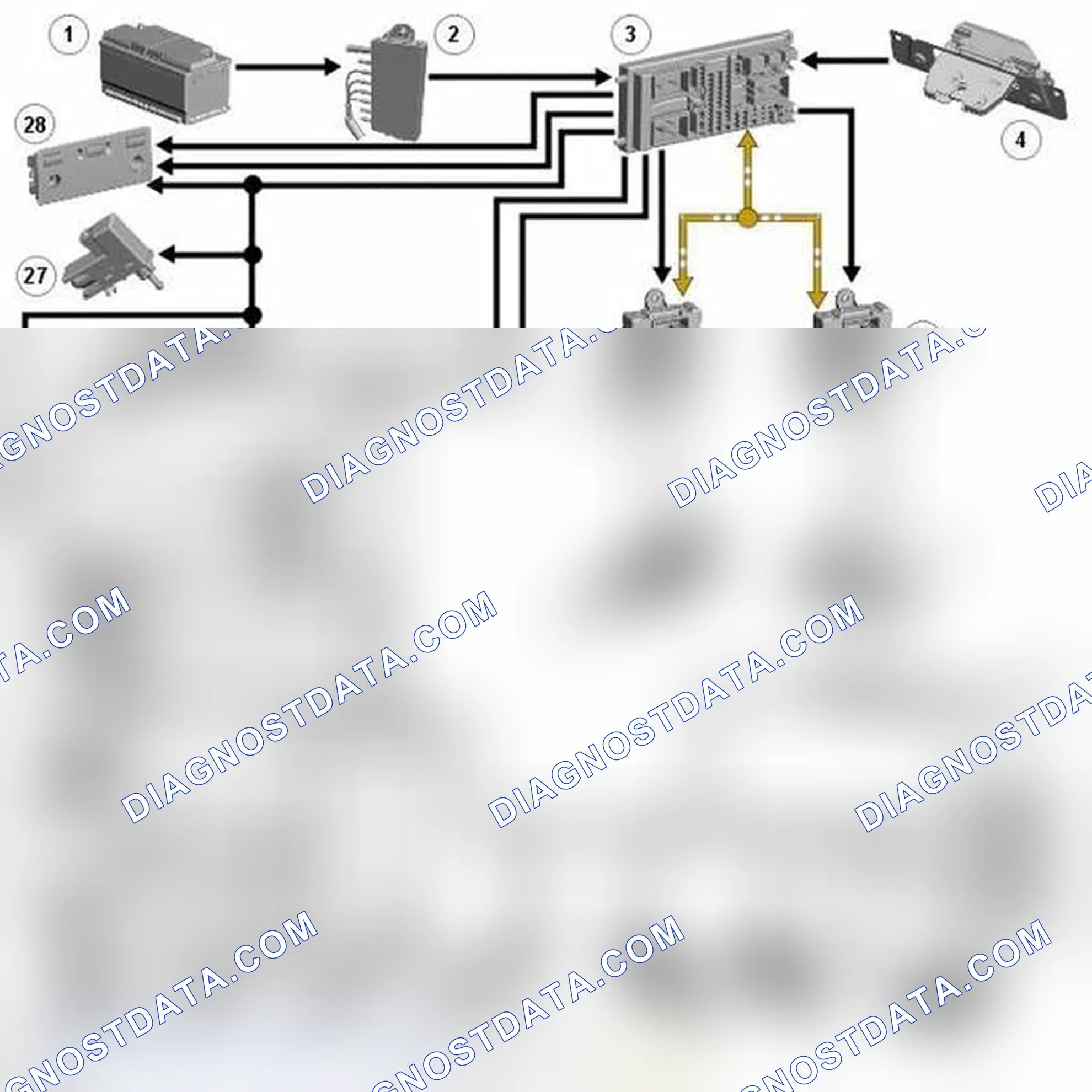 Scheme 2: INTERIOR LIGHTING CONTROL DIAGRAM