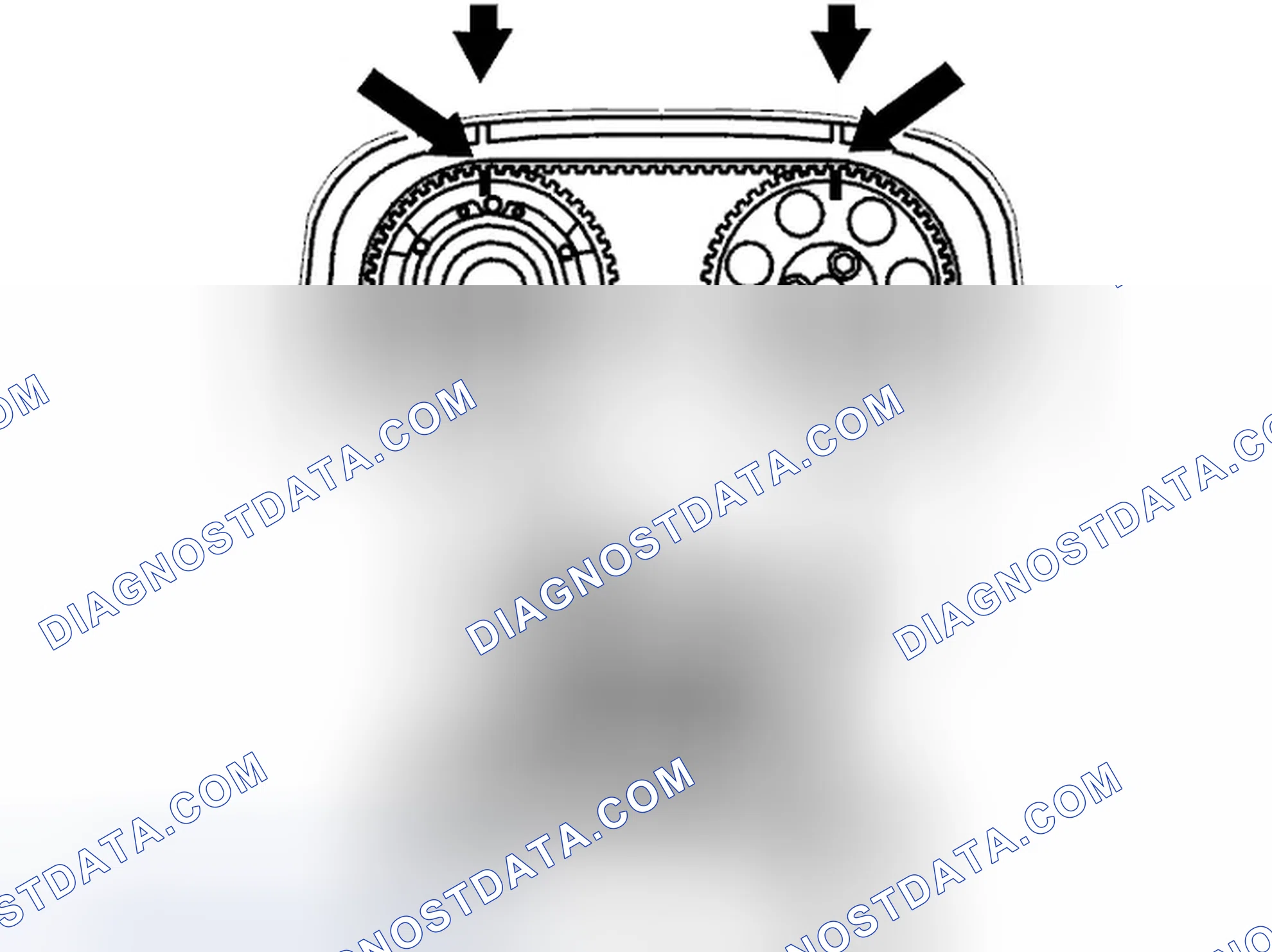 Scheme 250: Aligning the engine according to the marking