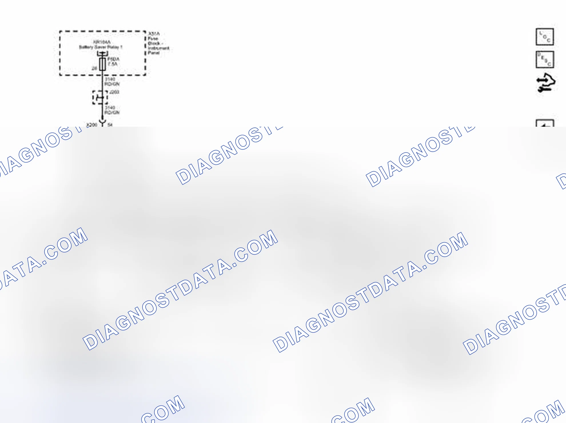 Scheme 3: Side Blind Zone Alert (UFT) Wiring Schematics