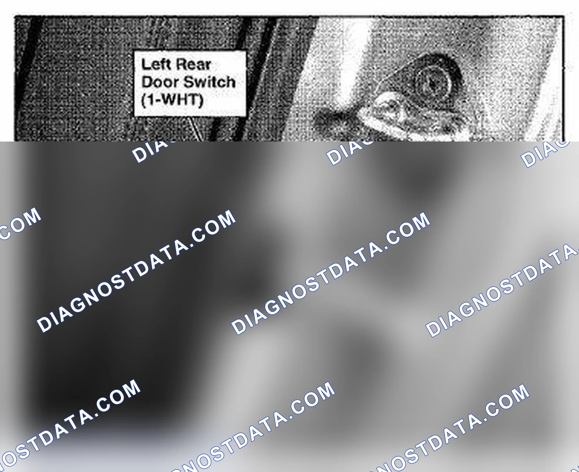 Scheme 504: Left C-Pillar (Right Similar) Component Location (Photo 117)