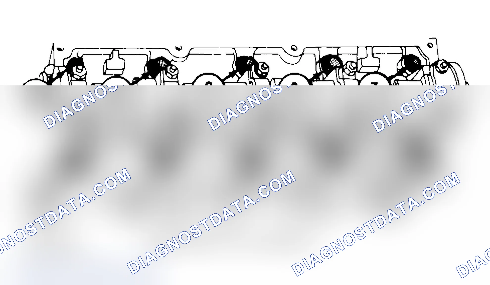 Scheme 3: Typical Cylinder Head Tightening or Loosening Sequence