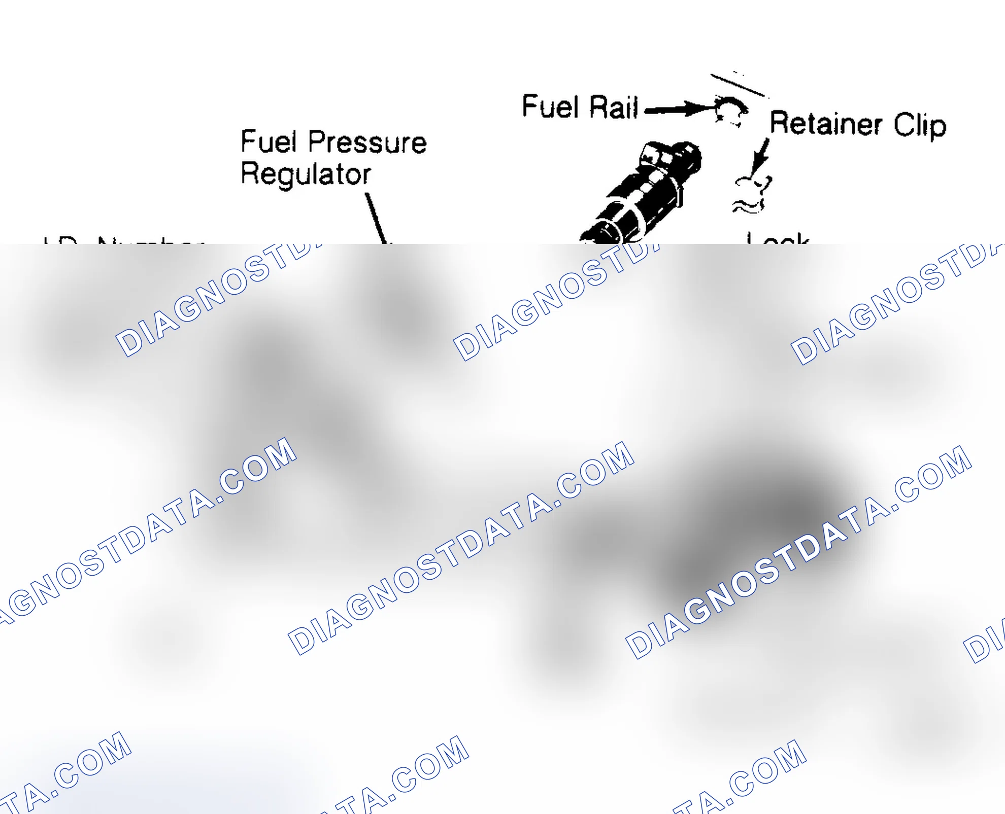 Scheme 78: Typical Fuel Rails for 2.8L, 5.0L & 5.7L Engines