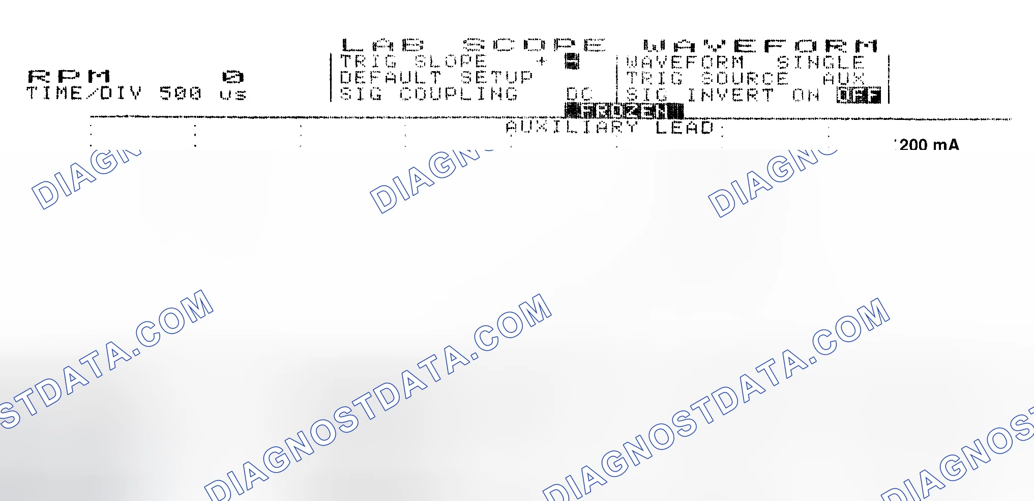 Scheme 17: Single Injector w/Normal Current Flow - Current Pattern