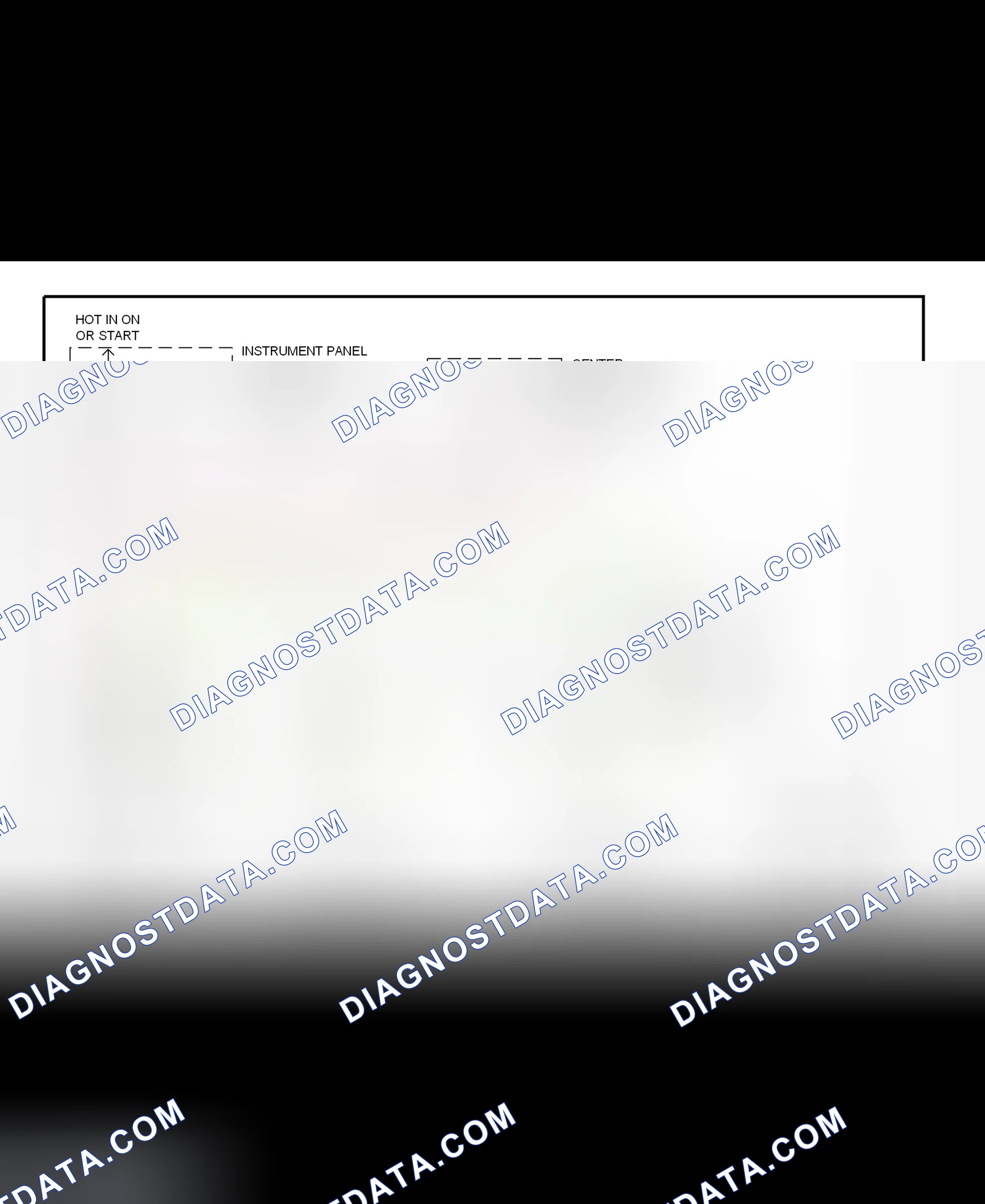 Scheme 6: Power Mirror System Wiring Diagram (LS400 - Automatic Day/Night Mirrors)