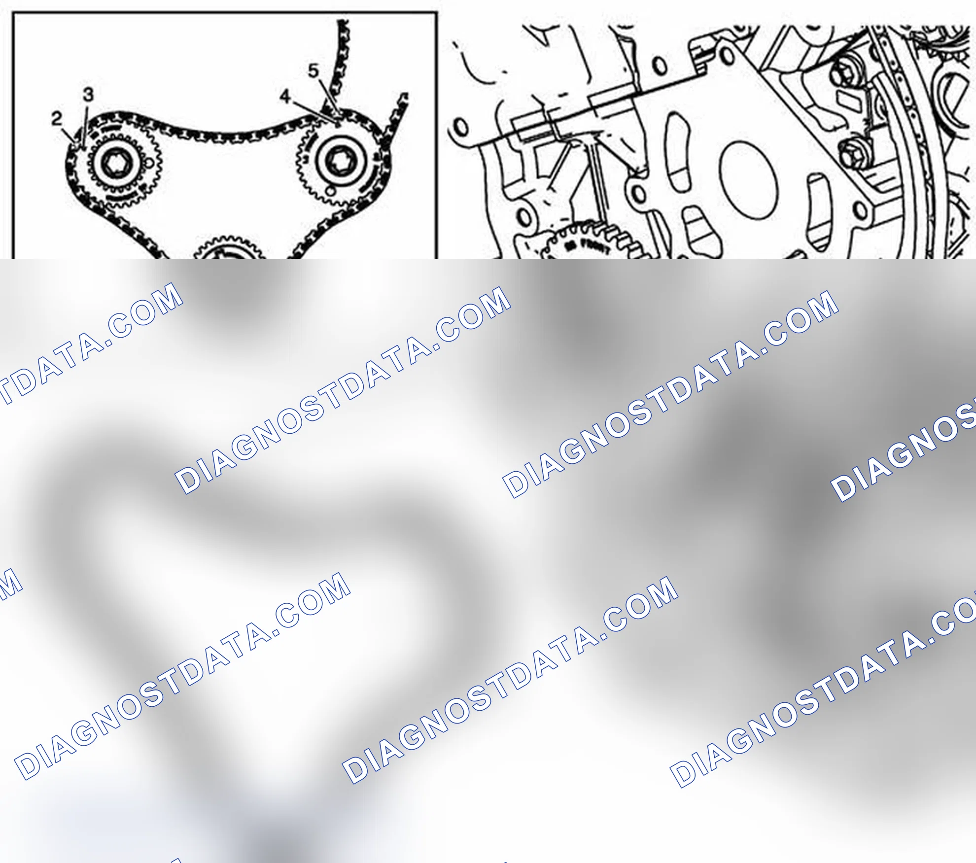 Scheme 191: Primary Camshaft Intermediate Drive Chain Installation